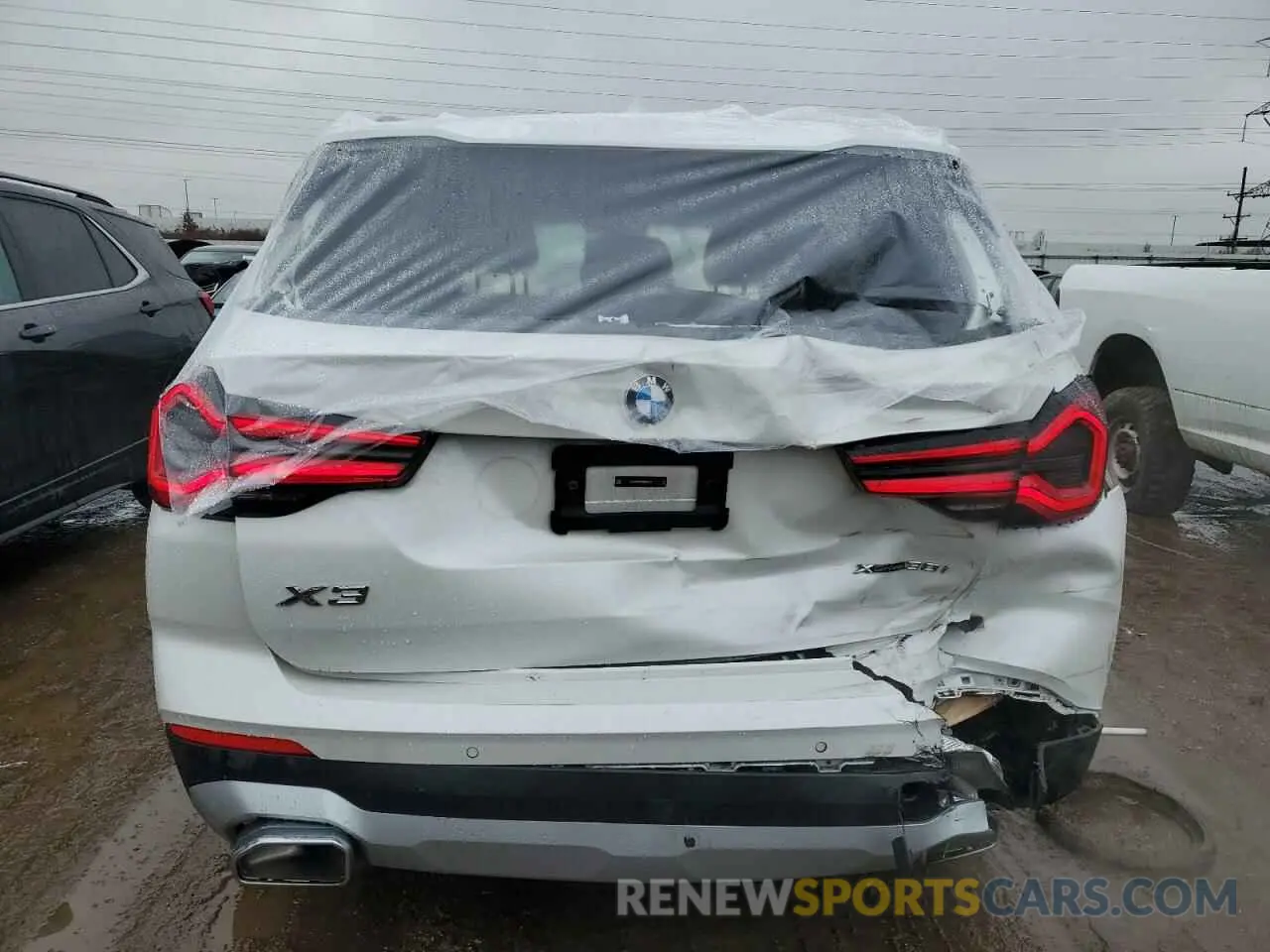 6 Фотография поврежденного автомобиля 5UX53DP02R9V65349 BMW X3 2024