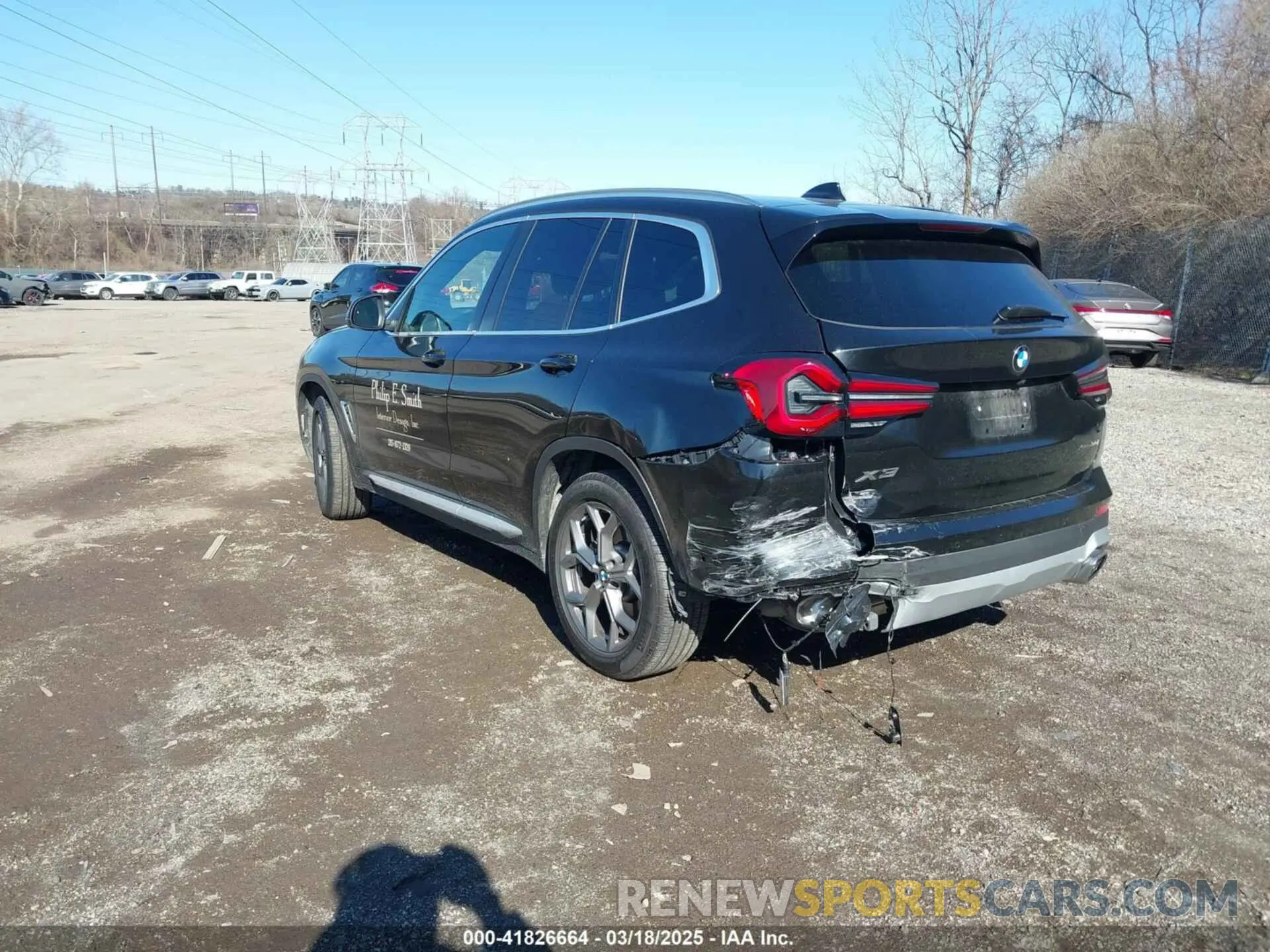 3 Фотография поврежденного автомобиля 5UX53DP03R9X02816 BMW X3 2024