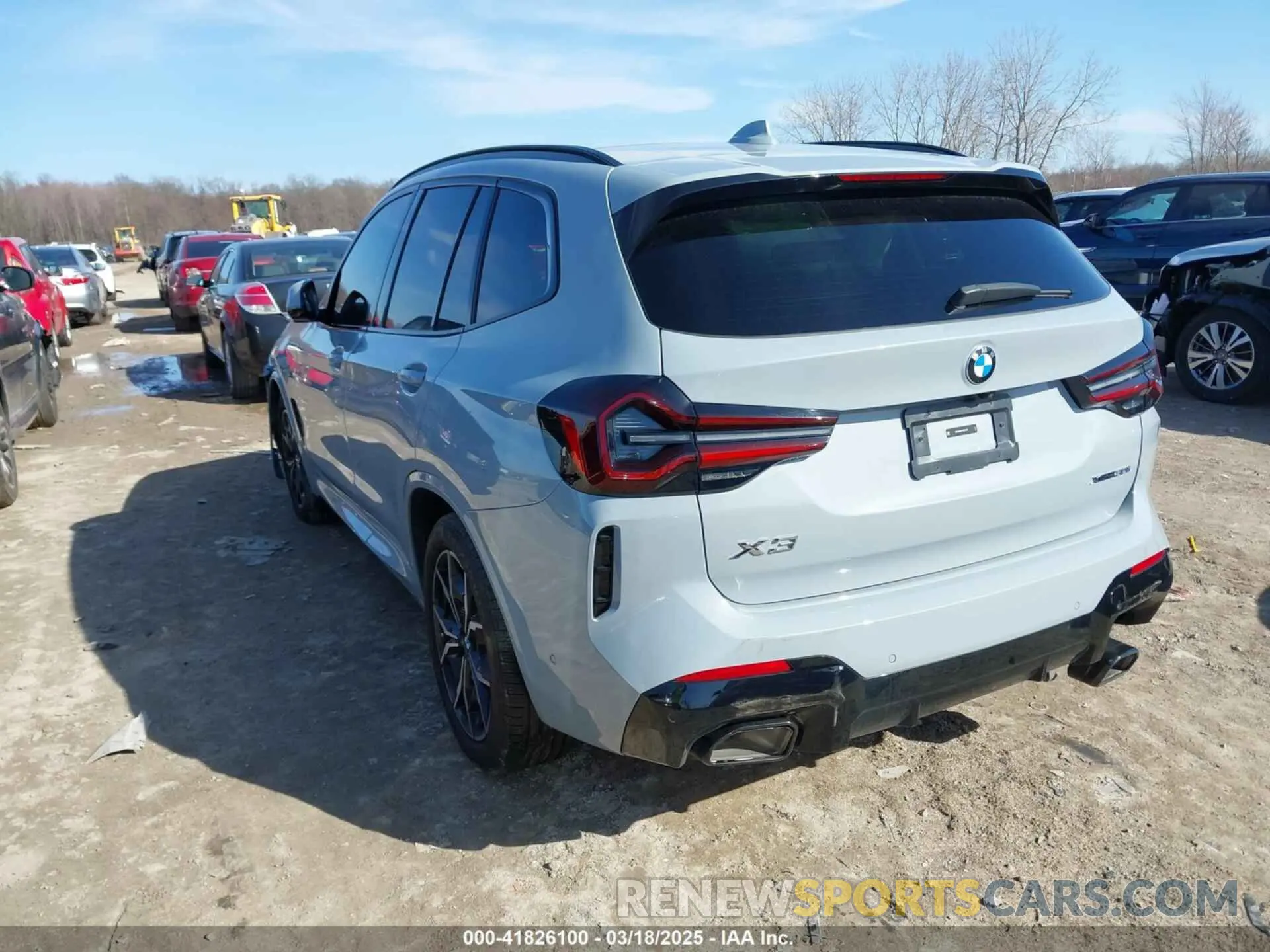 3 Фотография поврежденного автомобиля 5UX53DP04R9T67596 BMW X3 2024