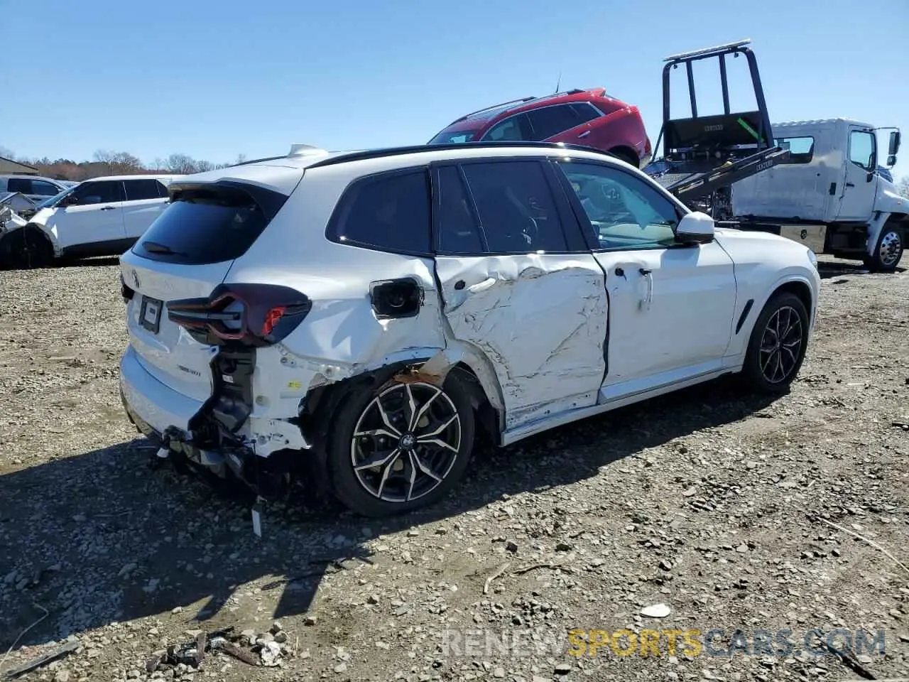 3 Фотография поврежденного автомобиля 5UX53DP04R9X38742 BMW X3 2024