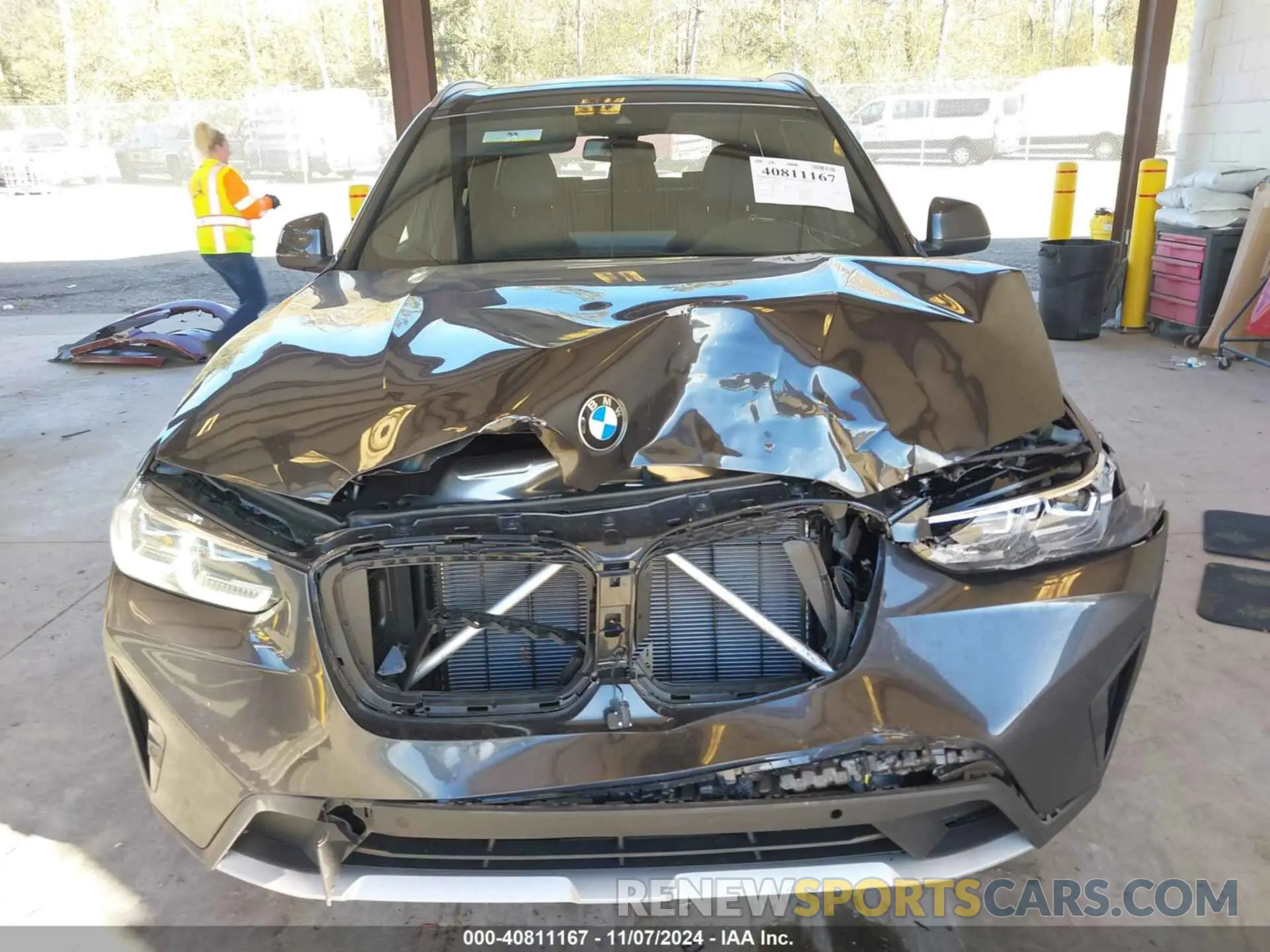 12 Photograph of a damaged car 5UX53DP05R9W37127 BMW X3 2024