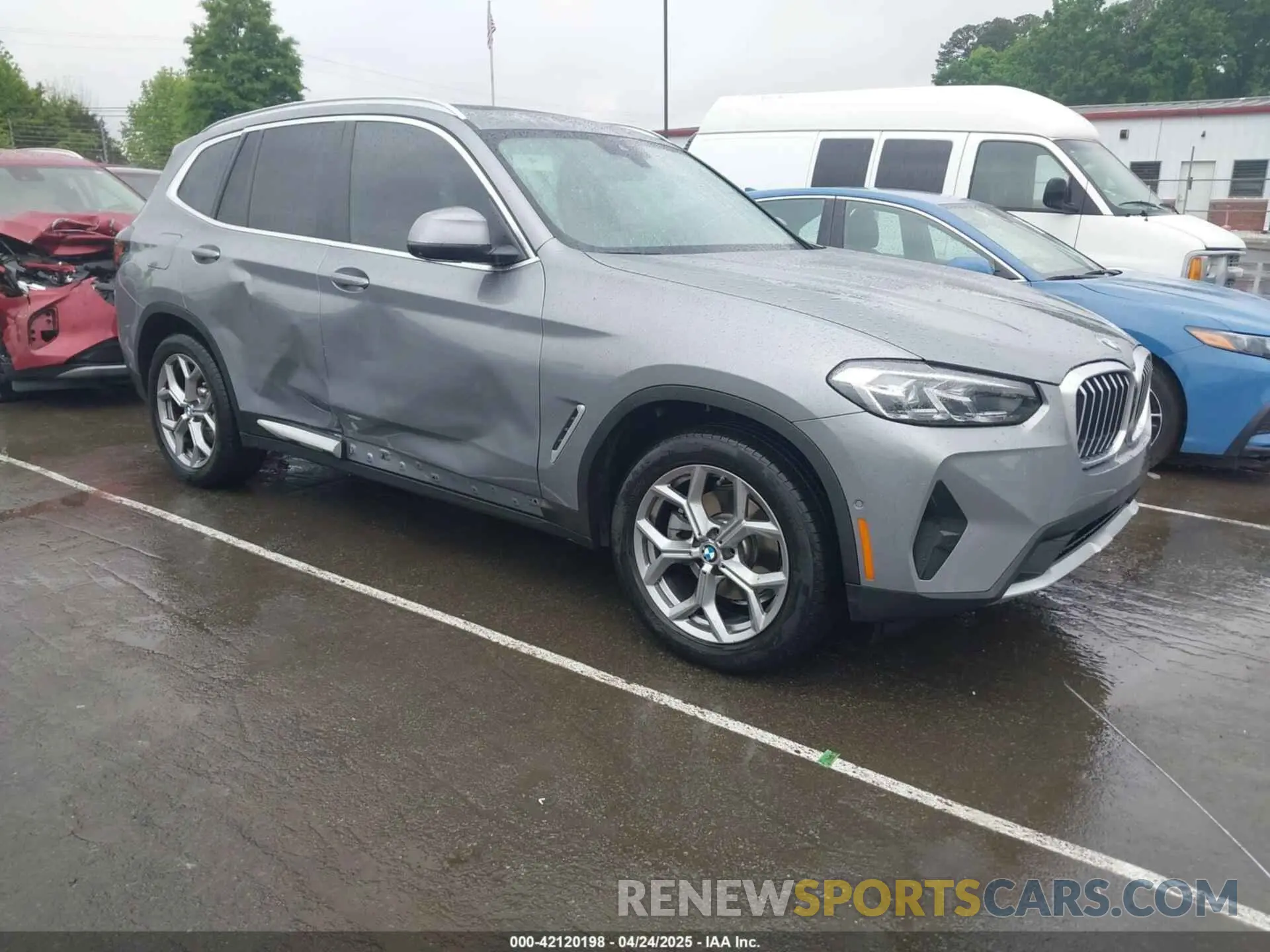 1 Фотография поврежденного автомобиля 5UX53DP05R9X47207 BMW X3 2024