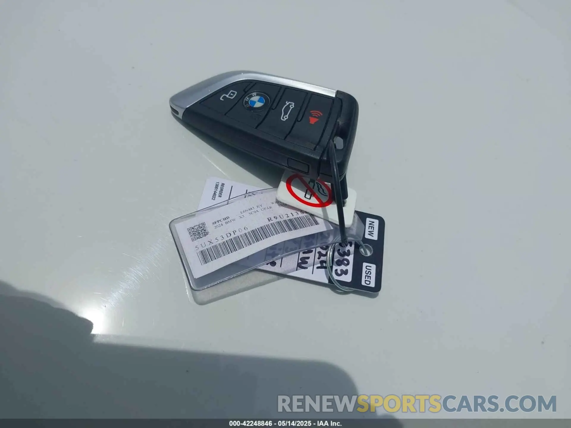 11 Фотография поврежденного автомобиля 5UX53DP06R9U21366 BMW X3 2024