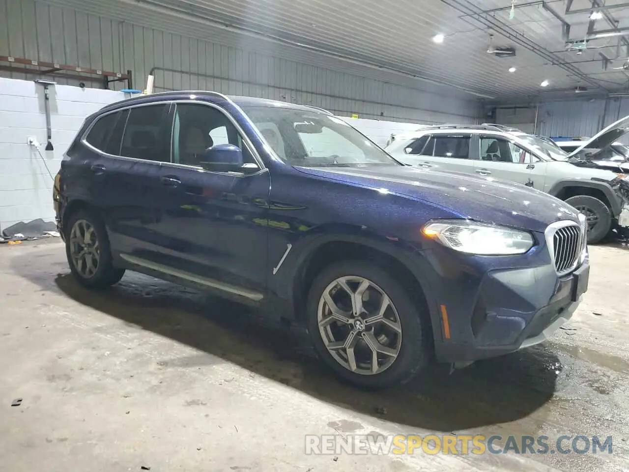 4 Фотография поврежденного автомобиля 5UX53DP06R9U33520 BMW X3 2024