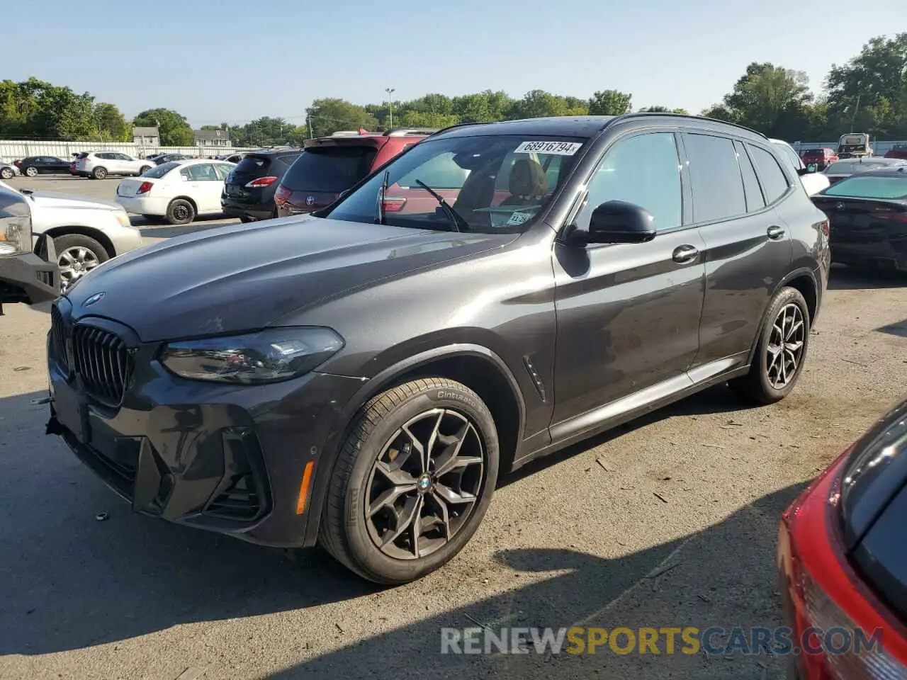 1 Фотография поврежденного автомобиля 5UX53DP06R9U49779 BMW X3 2024