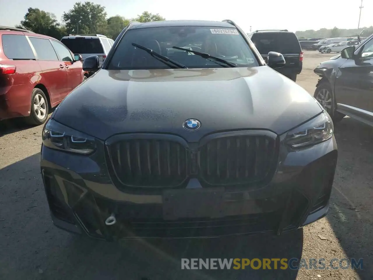 5 Фотография поврежденного автомобиля 5UX53DP06R9U49779 BMW X3 2024