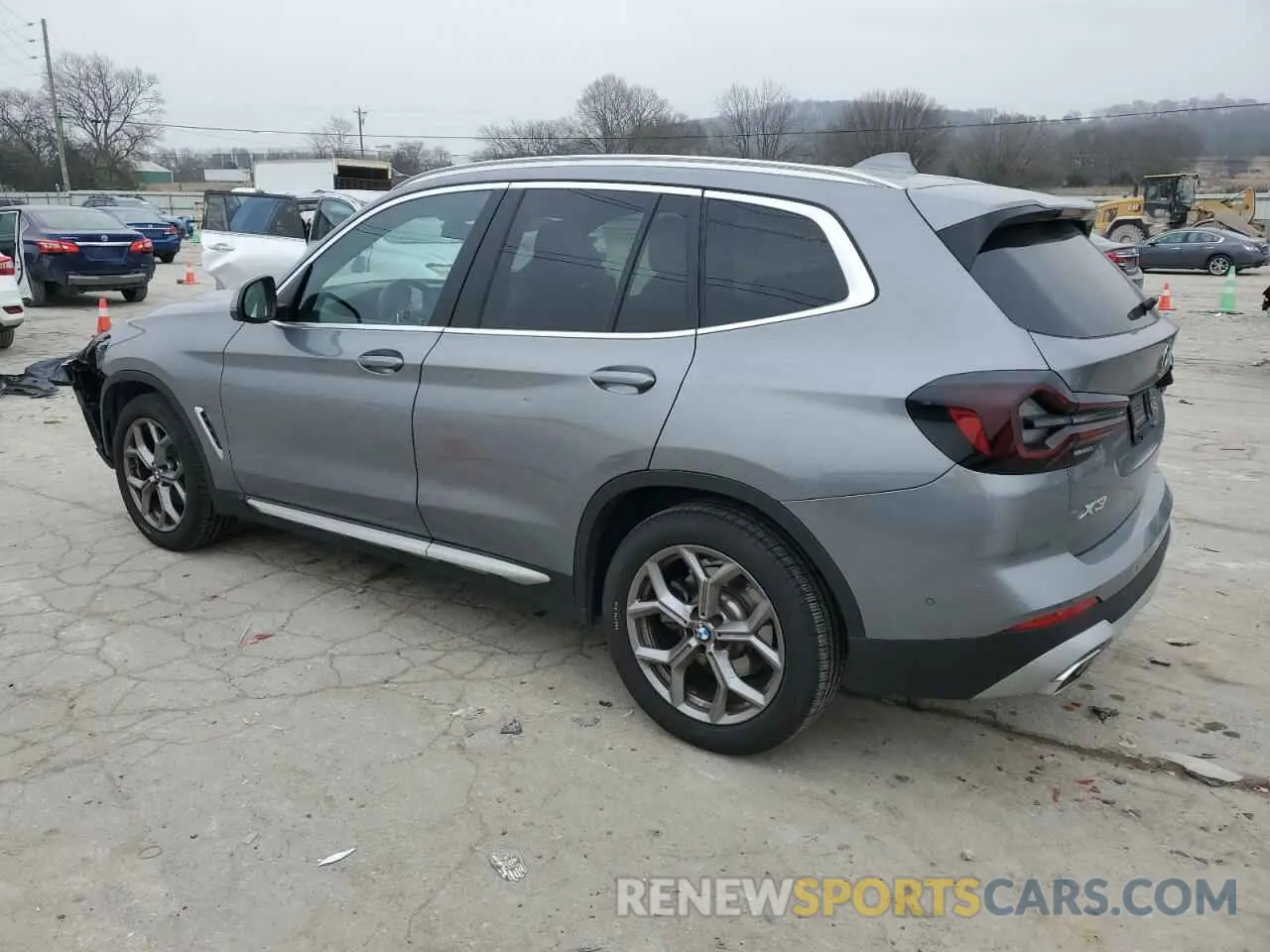 2 Photograph of a damaged car 5UX53DP07R9U62900 BMW X3 2024