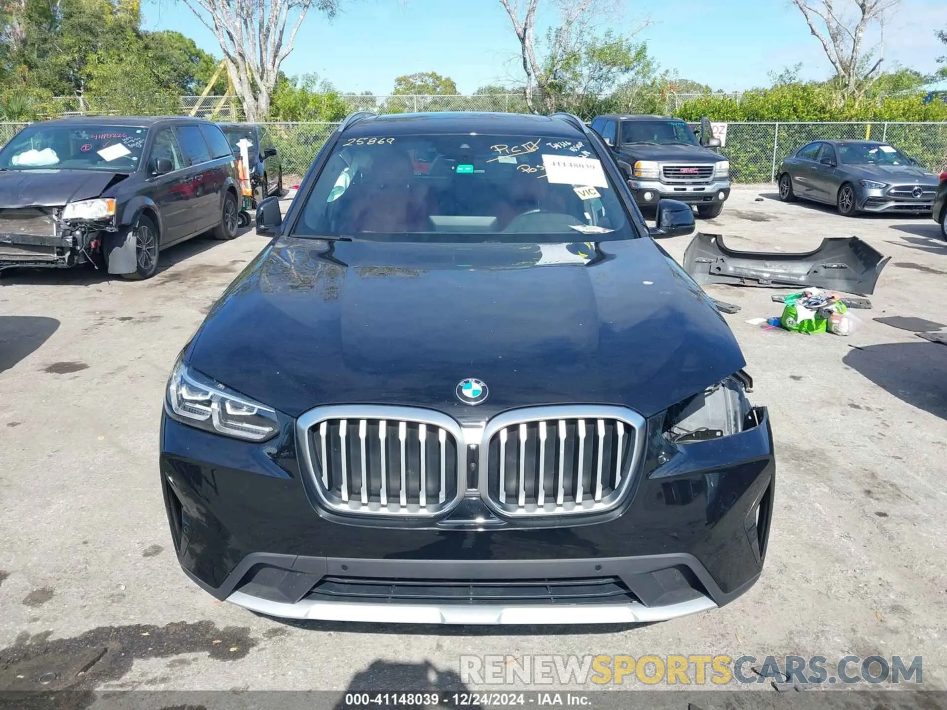 13 Фотография поврежденного автомобиля 5UX53DP09R9V54316 BMW X3 2024