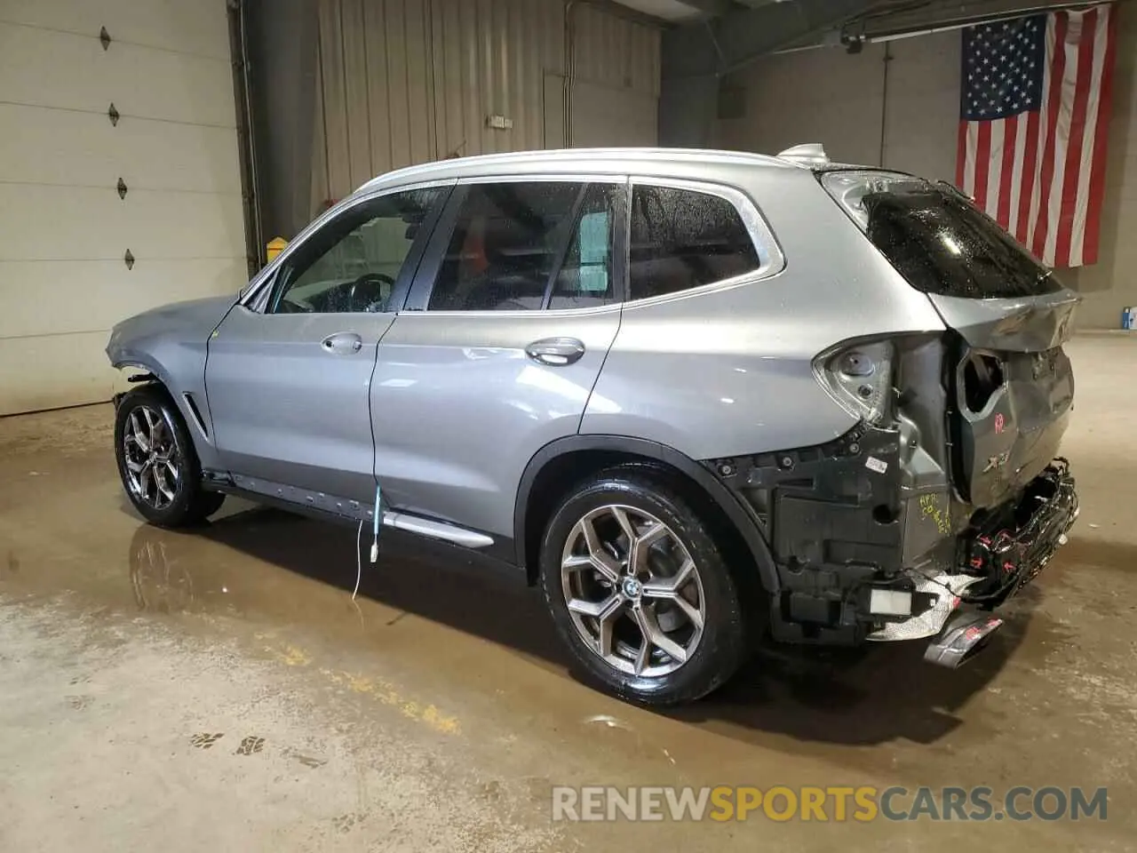 2 Photograph of a damaged car 5UX53DP09R9V75408 BMW X3 2024