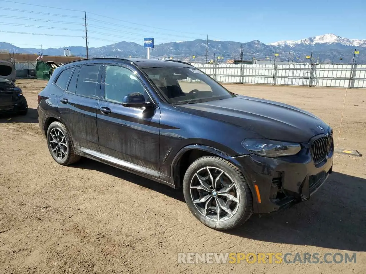 4 Photograph of a damaged car 5UX53DP09R9V98493 BMW X3 2024