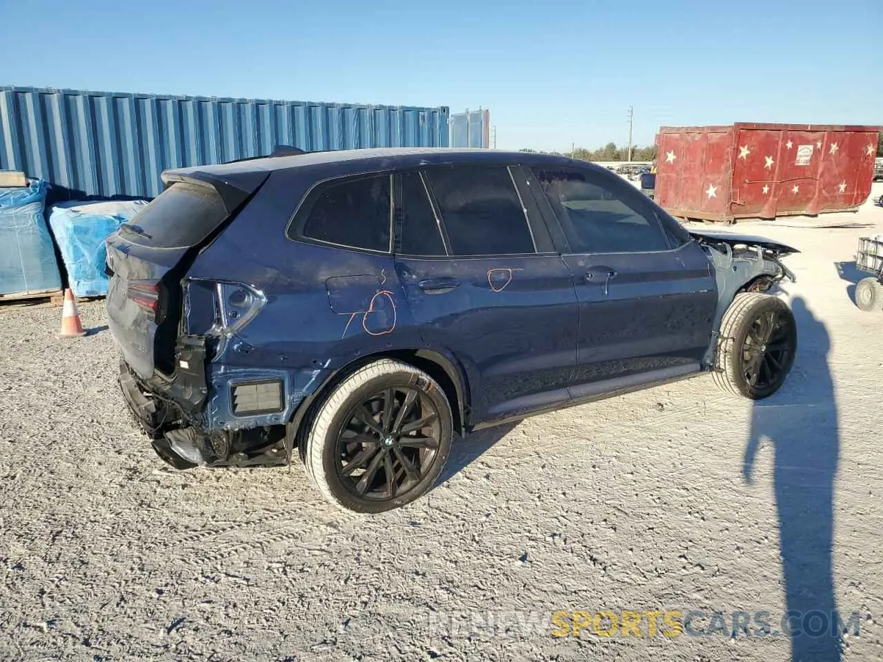 3 Фотография поврежденного автомобиля 5UX53DP0XR9V35516 BMW X3 2024