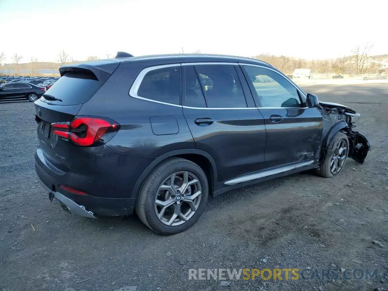 3 Photograph of a damaged car 5UX53DP0XR9W02177 BMW X3 2024