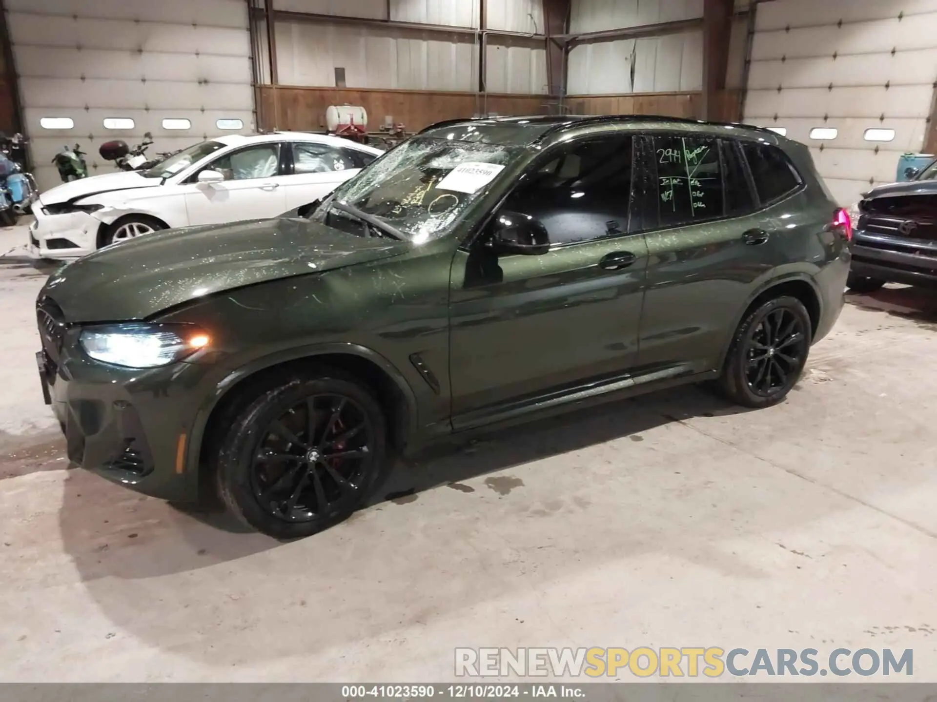 2 Фотография поврежденного автомобиля 5UX83DP03R9U94949 BMW X3 2024