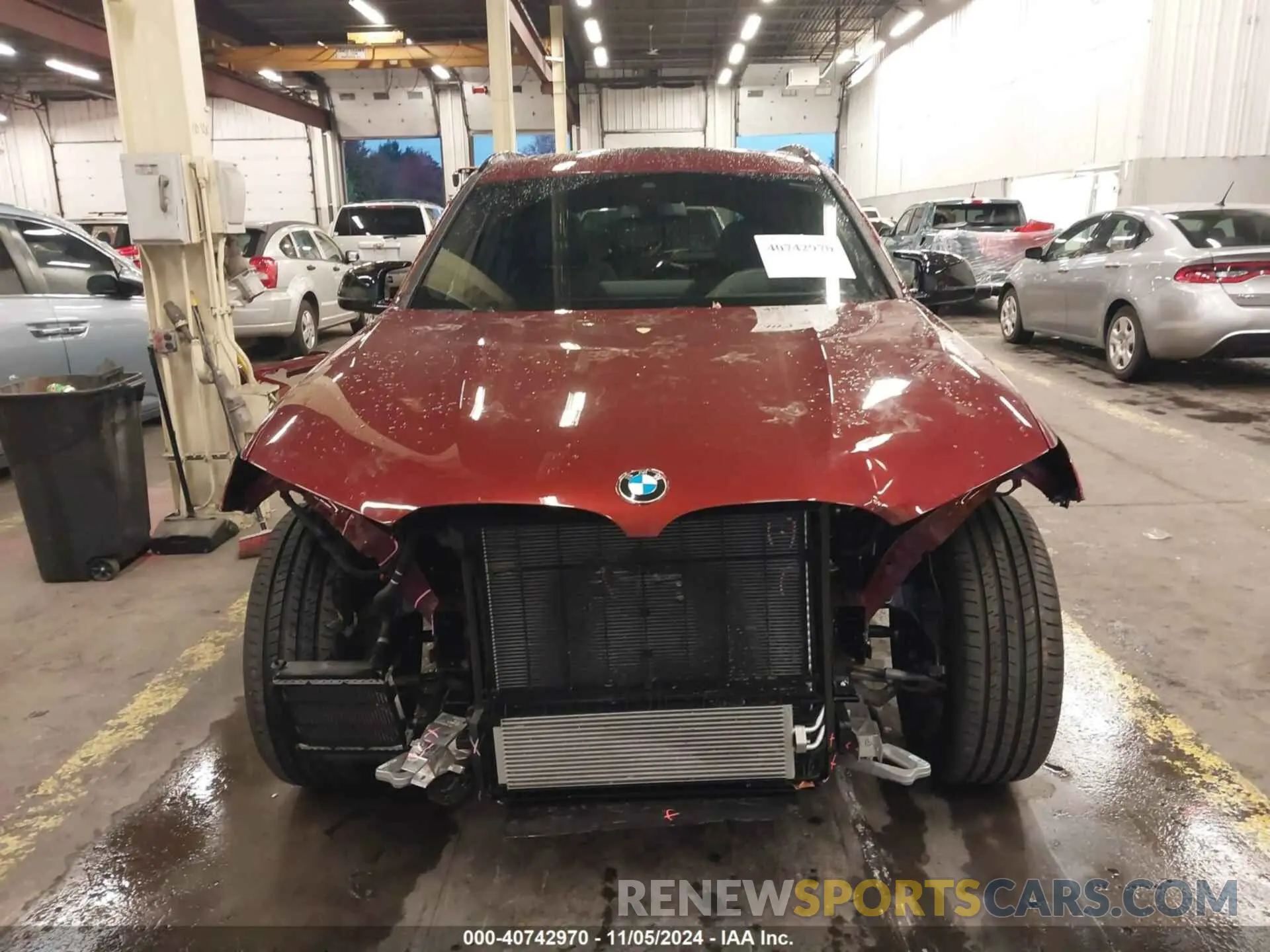 13 Photograph of a damaged car 5UX83DP04R9W84033 BMW X3 2024