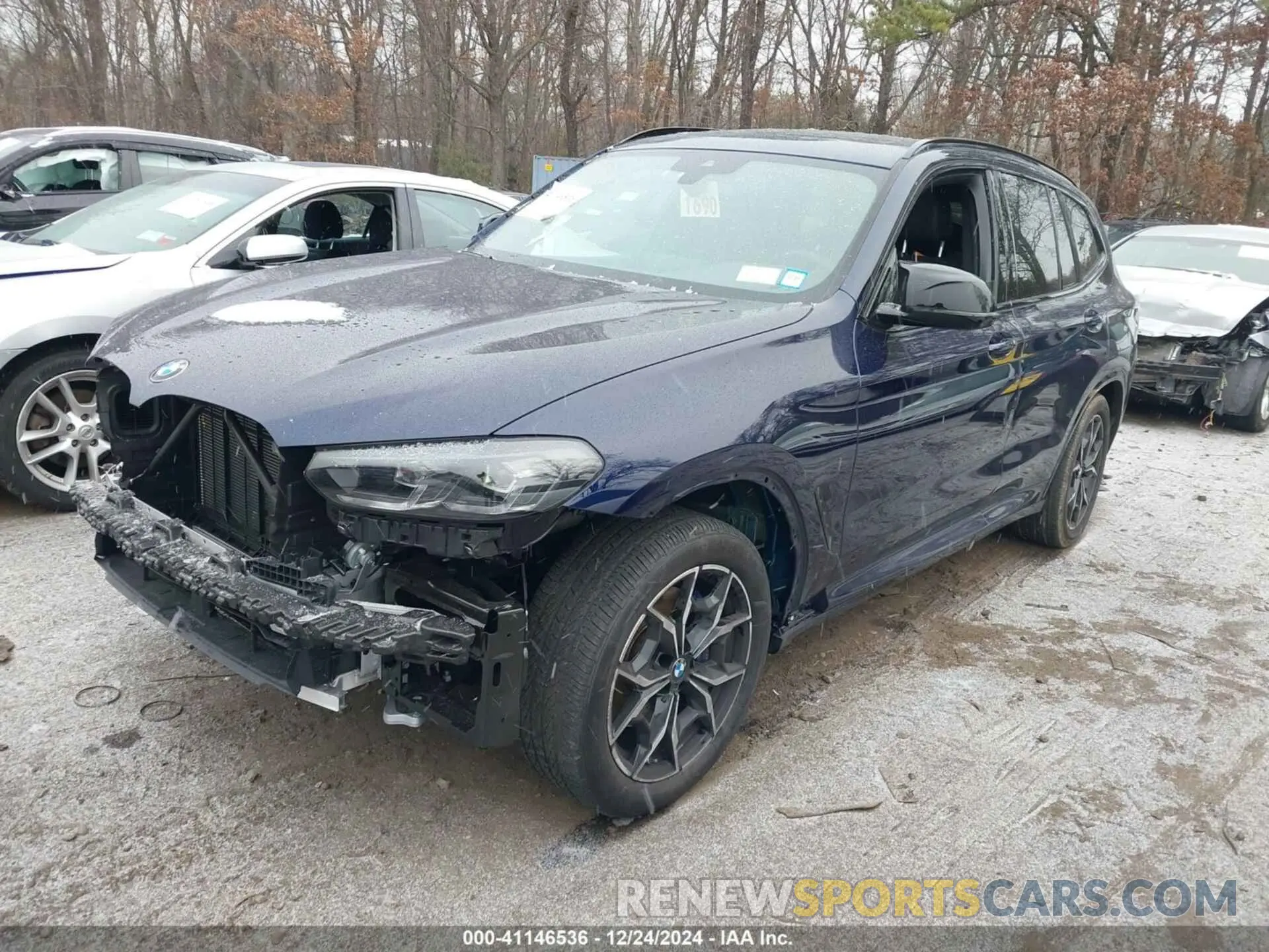 2 Фотография поврежденного автомобиля 5UX83DP06R9V73452 BMW X3 2024
