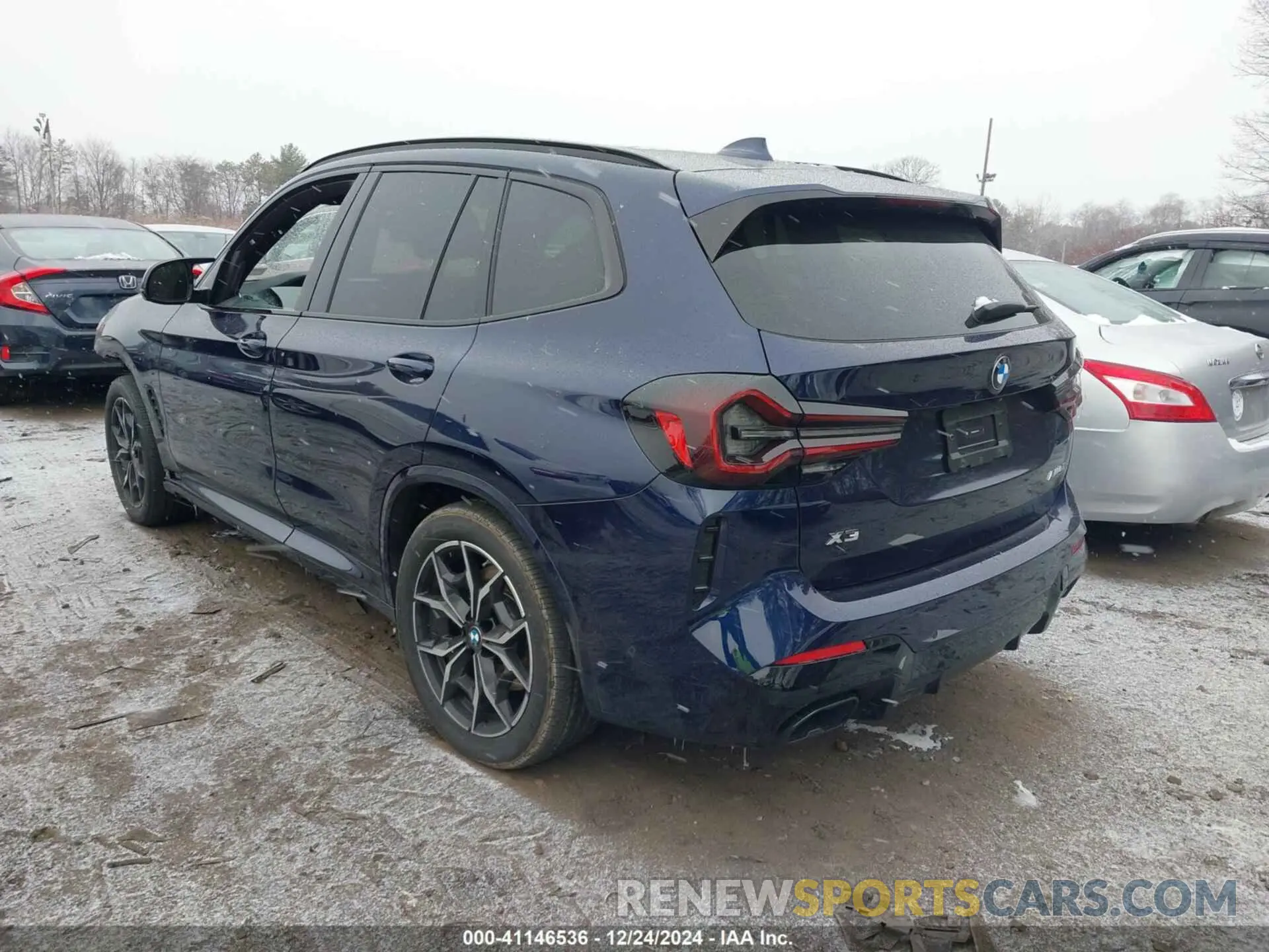 3 Фотография поврежденного автомобиля 5UX83DP06R9V73452 BMW X3 2024
