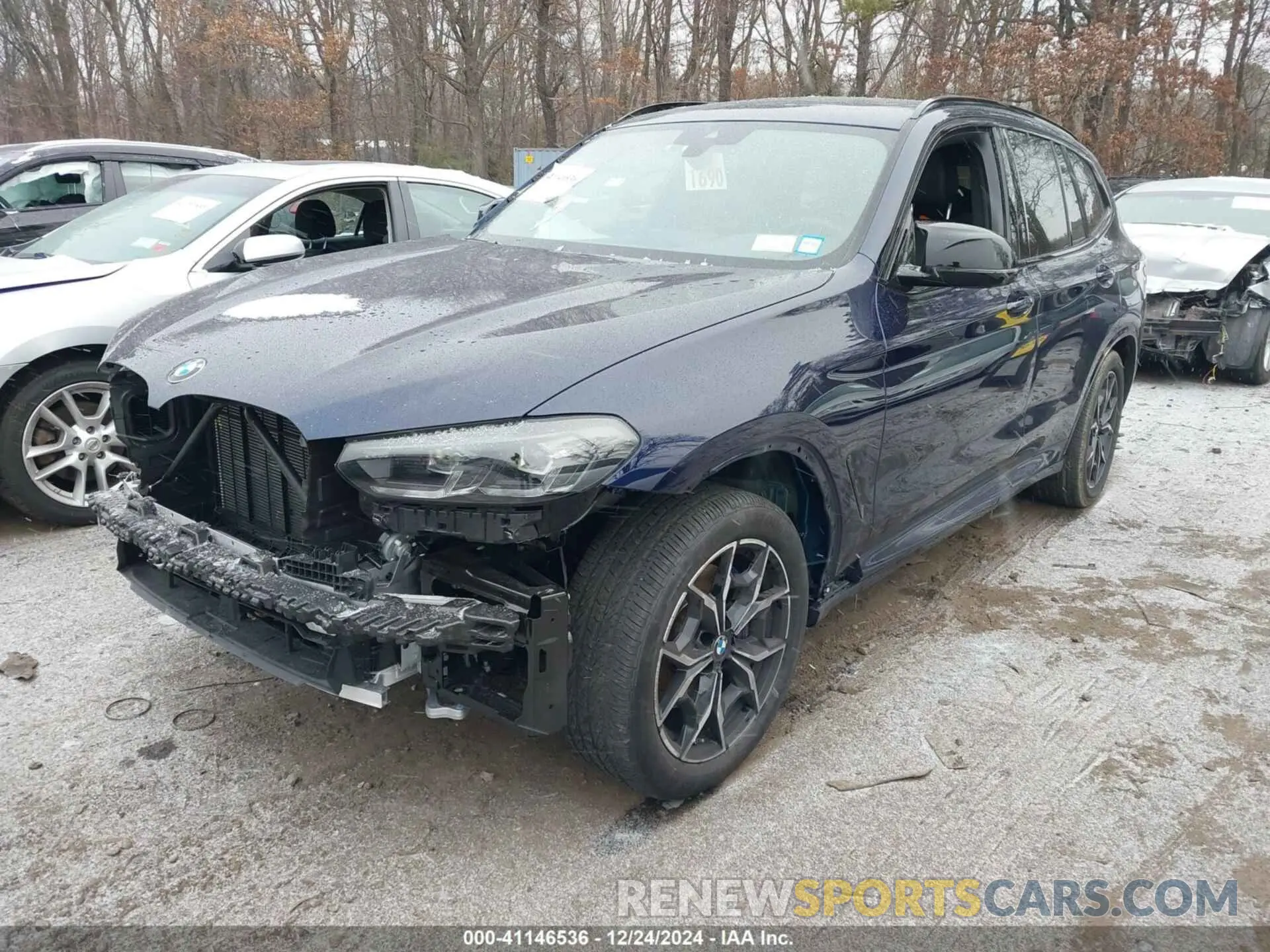 6 Фотография поврежденного автомобиля 5UX83DP06R9V73452 BMW X3 2024