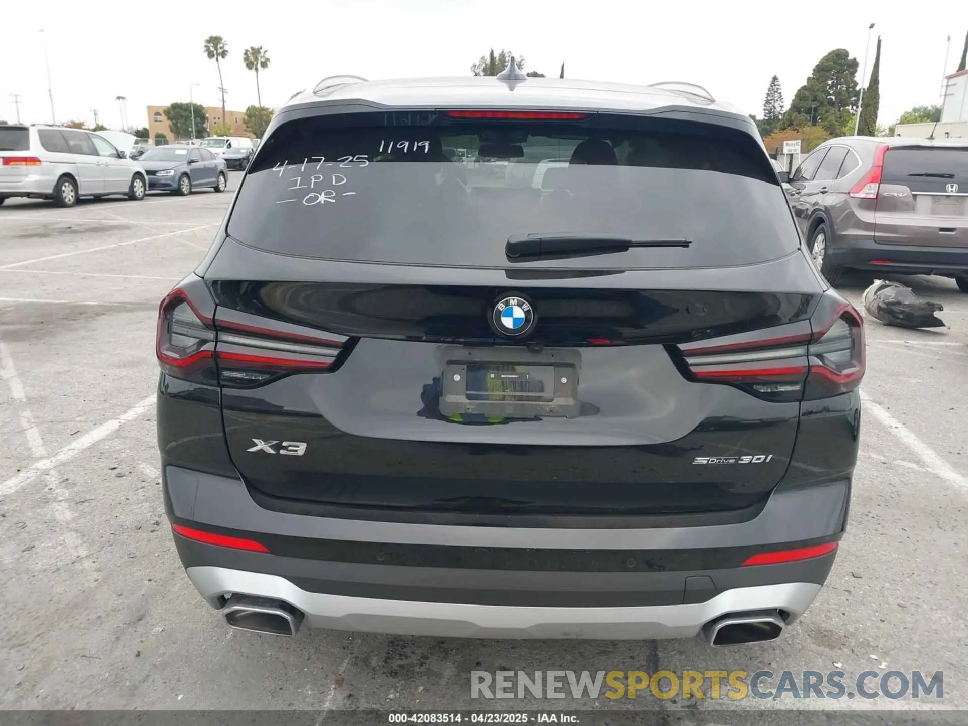 15 Photograph of a damaged car WBX47DP06RN261517 BMW X3 2024