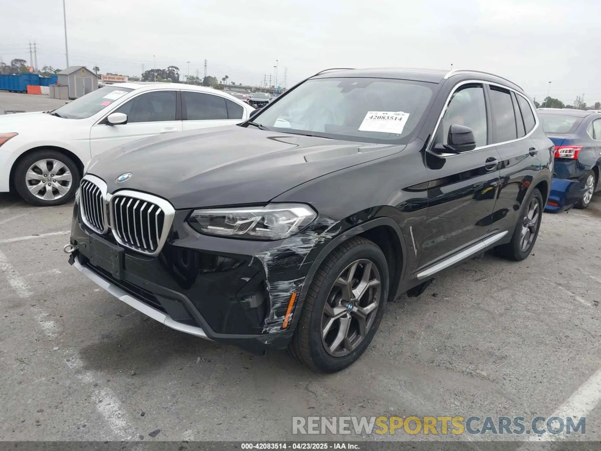 2 Photograph of a damaged car WBX47DP06RN261517 BMW X3 2024