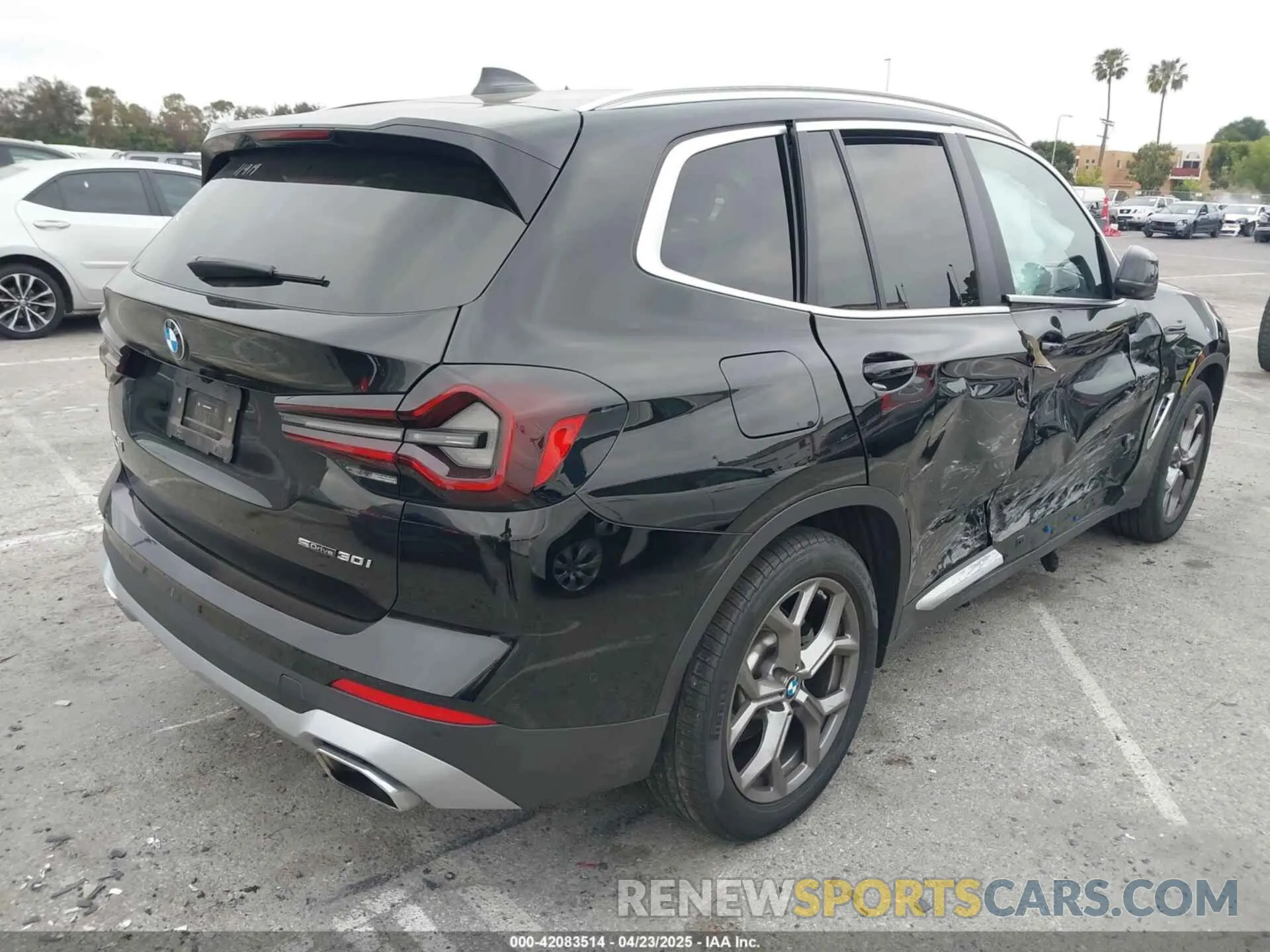 4 Photograph of a damaged car WBX47DP06RN261517 BMW X3 2024