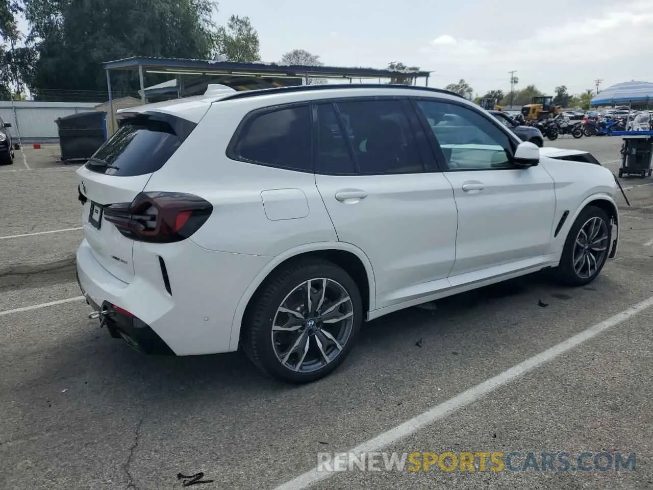3 Photograph of a damaged car WBX47DP09RN287027 BMW X3 2024