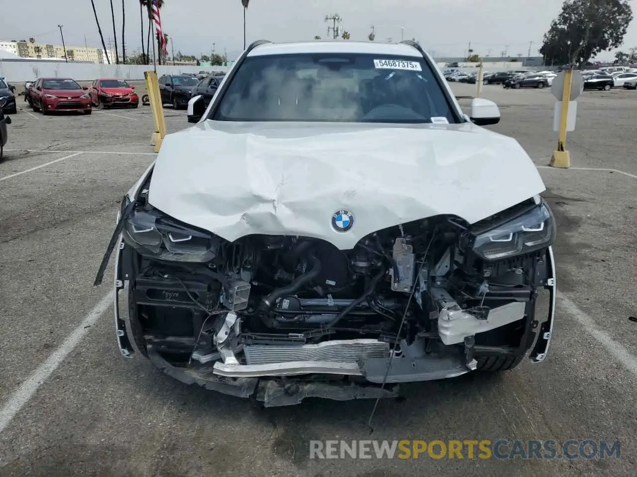 5 Photograph of a damaged car WBX47DP09RN287027 BMW X3 2024
