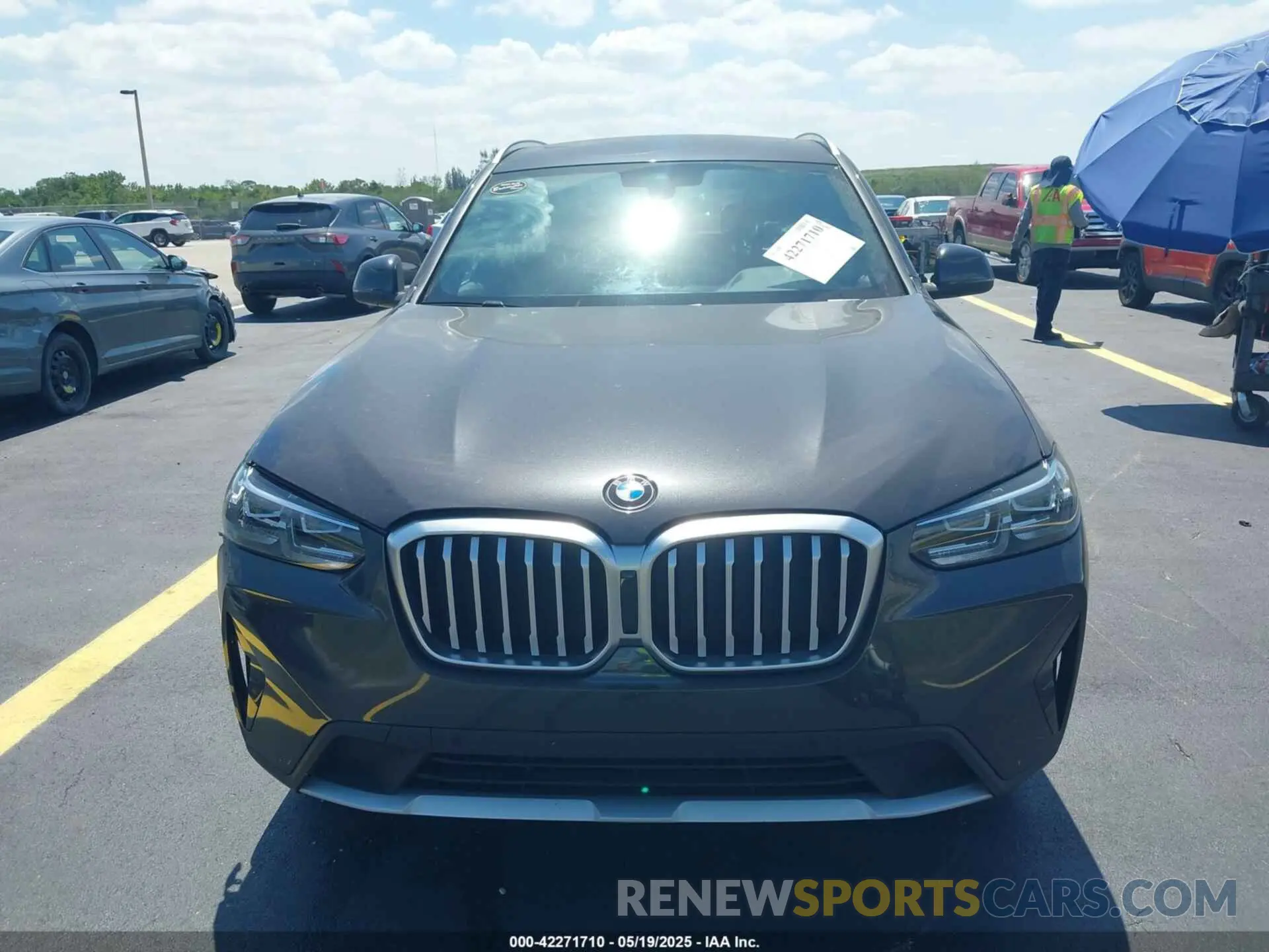 12 Photograph of a damaged car WBX47DP0XRN280846 BMW X3 2024