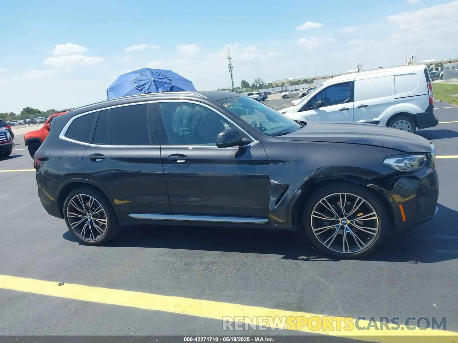 13 Photograph of a damaged car WBX47DP0XRN280846 BMW X3 2024