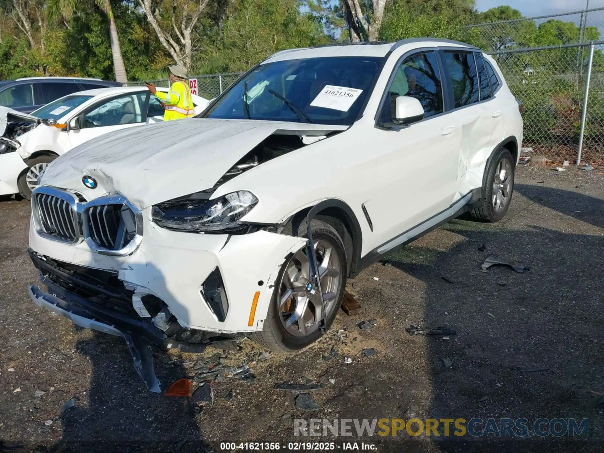 12 Photograph of a damaged car WBX47DP0XRN314770 BMW X3 2024