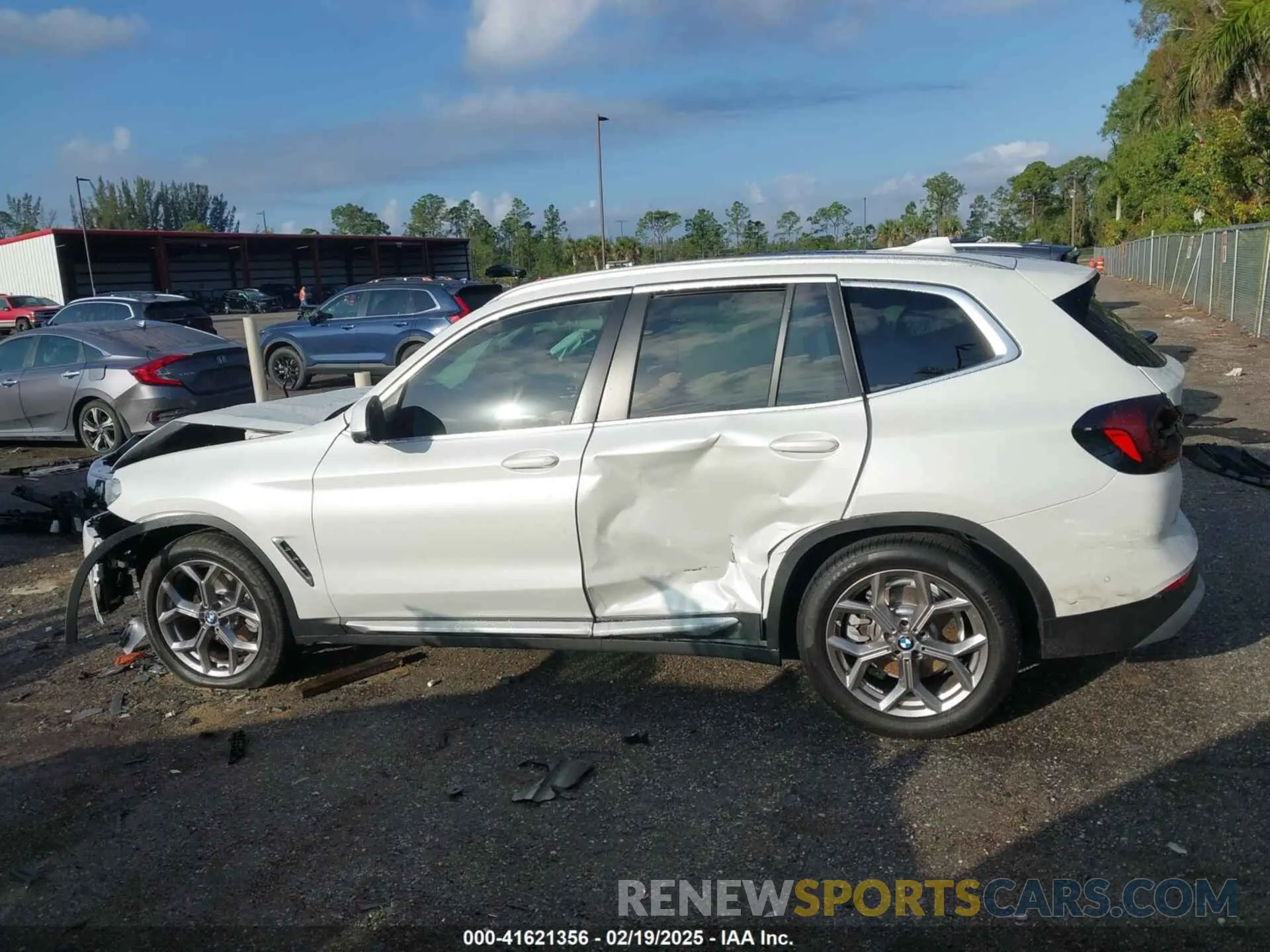 15 Photograph of a damaged car WBX47DP0XRN314770 BMW X3 2024