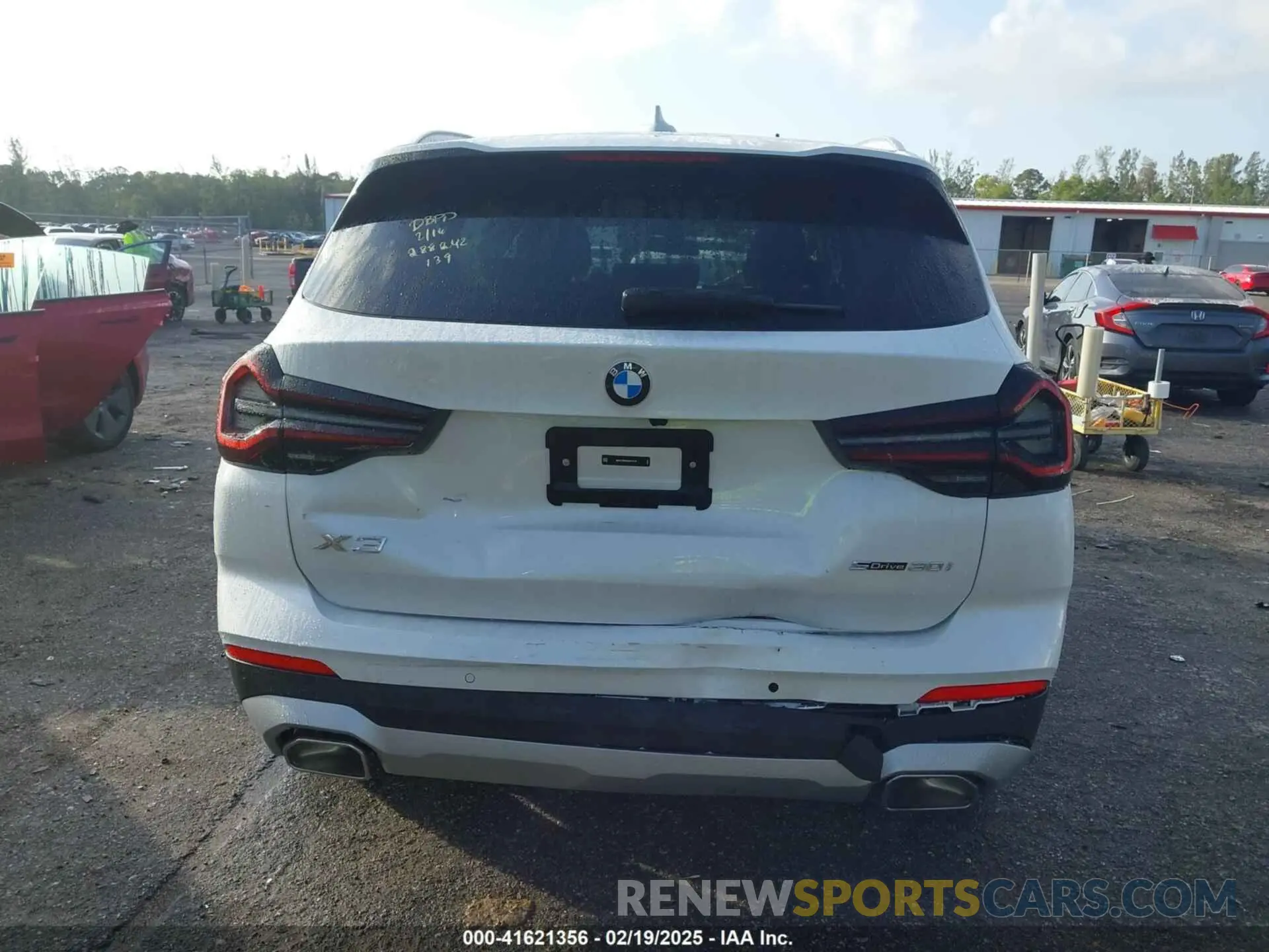 17 Photograph of a damaged car WBX47DP0XRN314770 BMW X3 2024