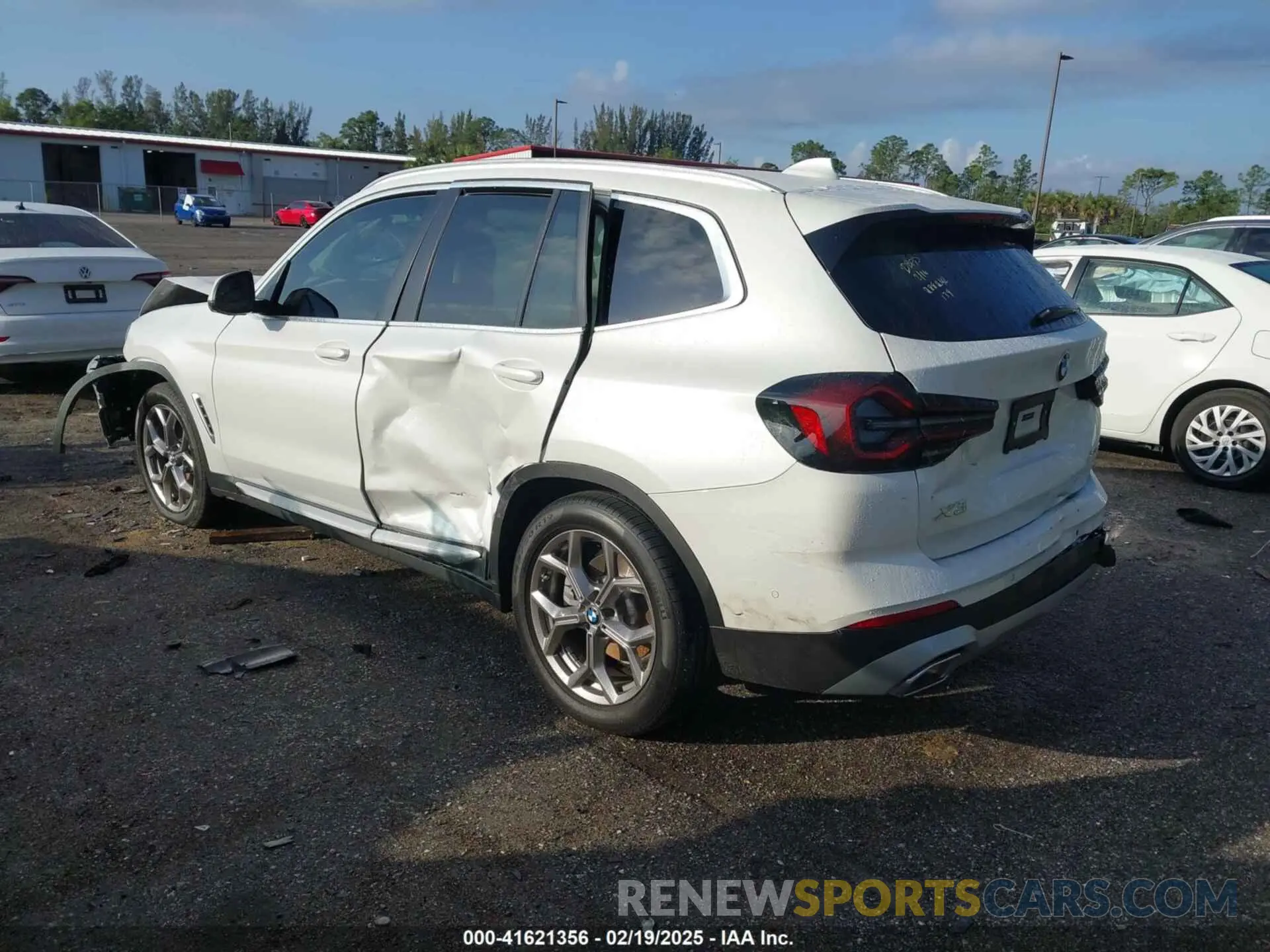 3 Photograph of a damaged car WBX47DP0XRN314770 BMW X3 2024