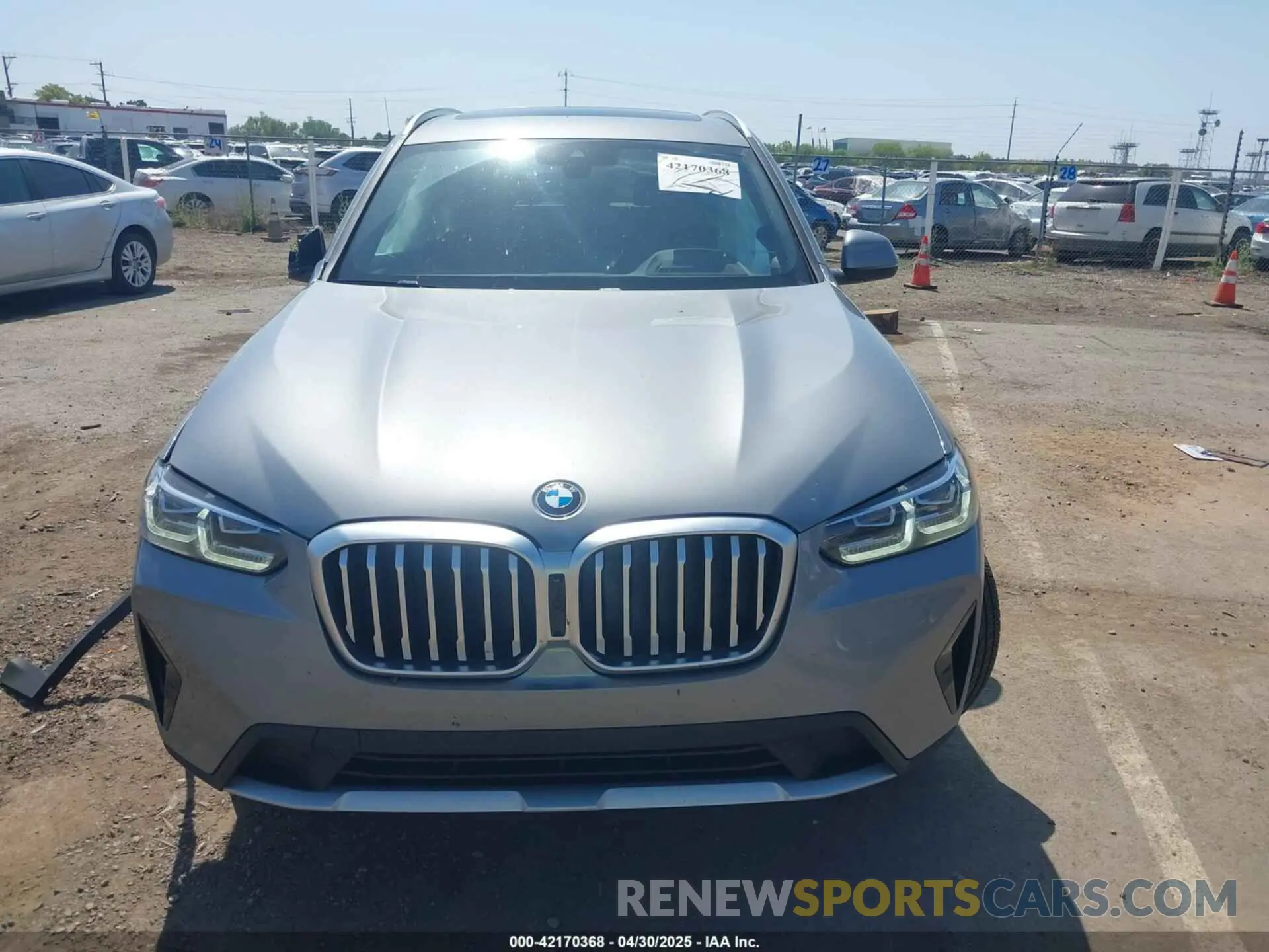 12 Photograph of a damaged car WBX57DP04RN317992 BMW X3 2024