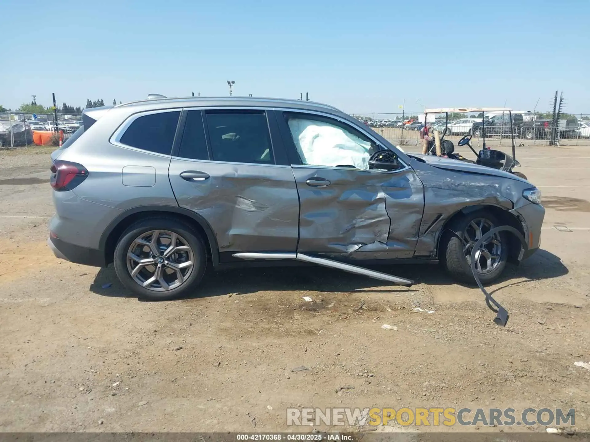13 Photograph of a damaged car WBX57DP04RN317992 BMW X3 2024
