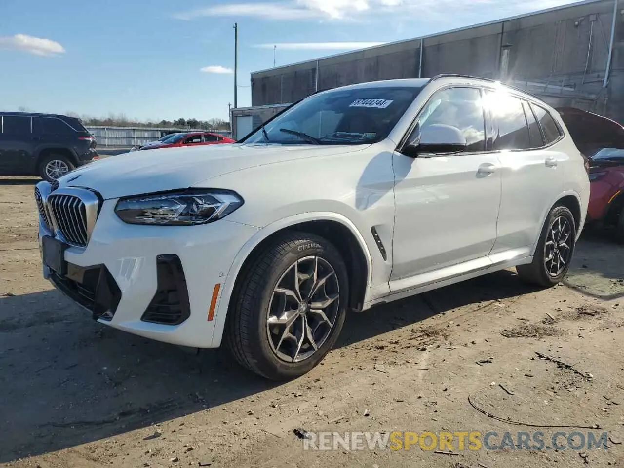 1 Фотография поврежденного автомобиля WBX57DP05RN274280 BMW X3 2024
