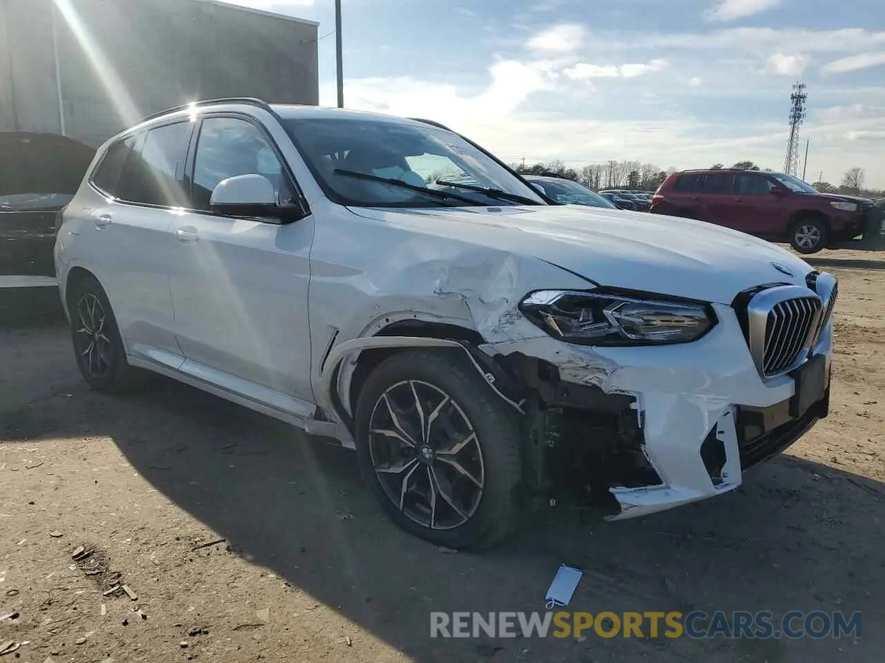 4 Фотография поврежденного автомобиля WBX57DP05RN274280 BMW X3 2024