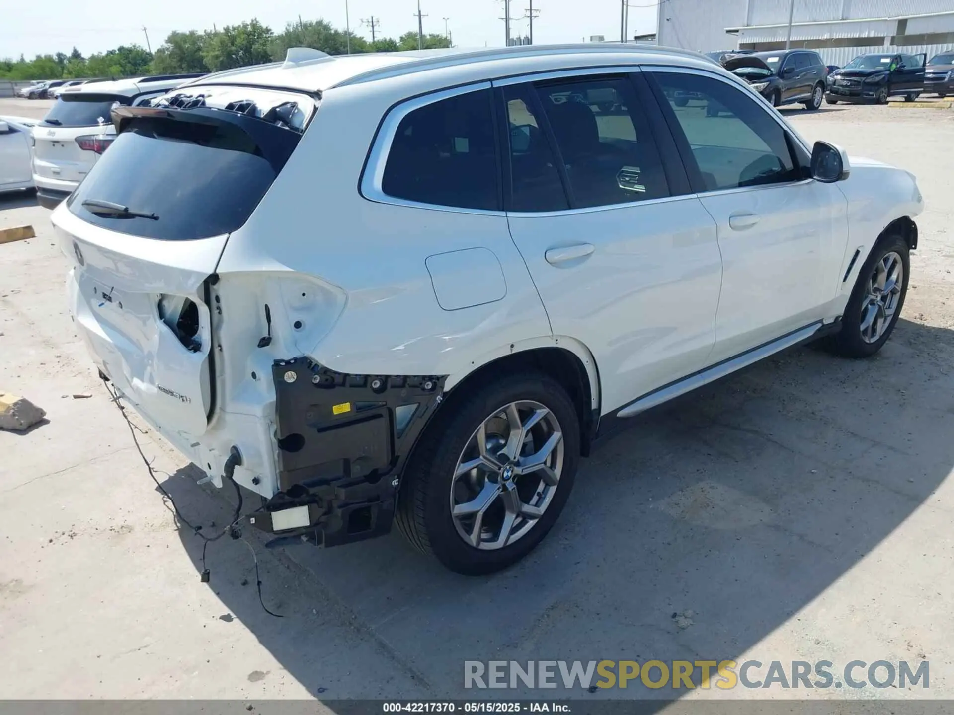 4 Photograph of a damaged car WBX57DP07RN267346 BMW X3 2024
