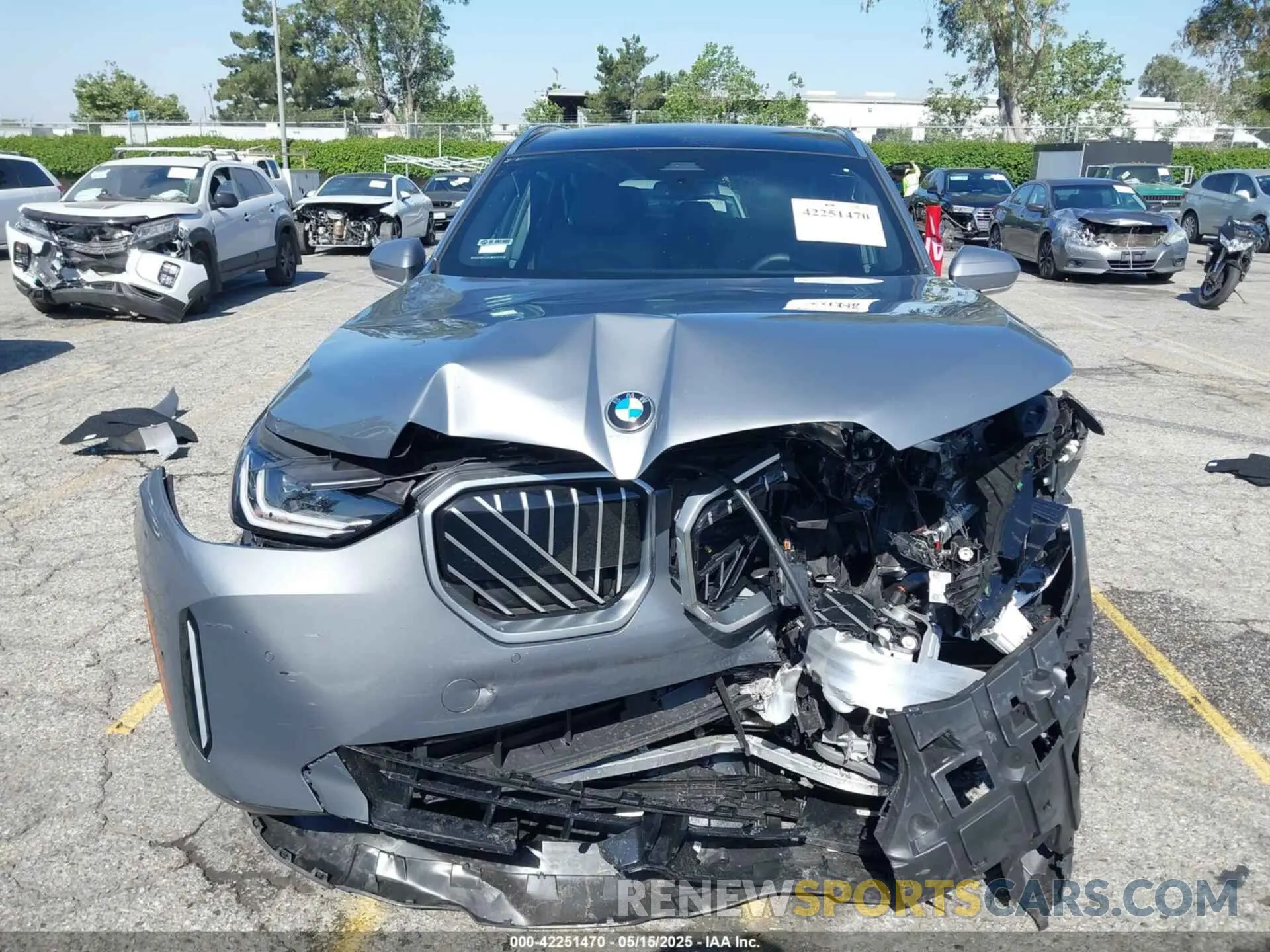 12 Фотография поврежденного автомобиля 5UX53GP09S9Y90216 BMW X3 2025