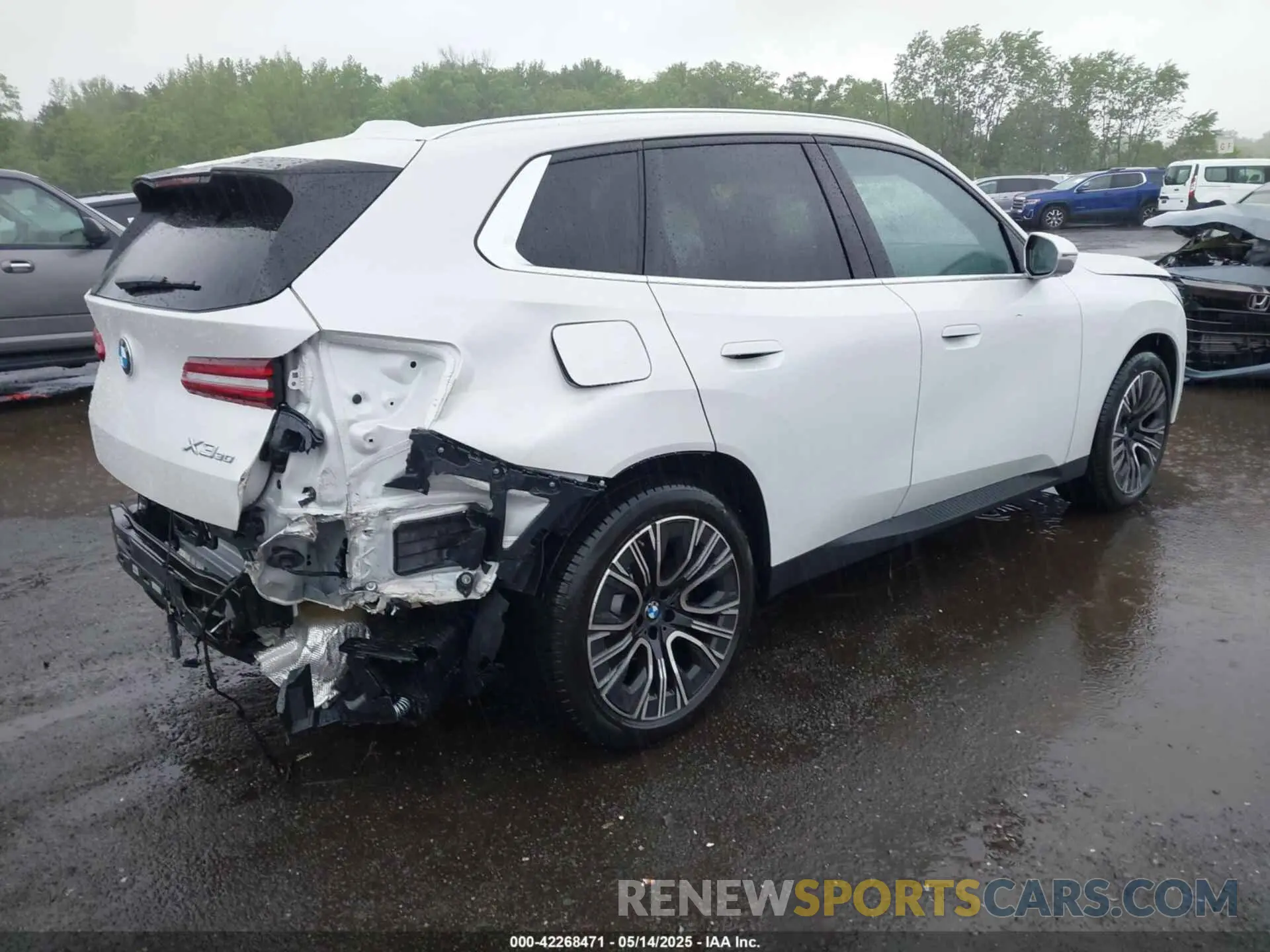 4 Фотография поврежденного автомобиля 5UX53GP09S9Z87528 BMW X3 2025