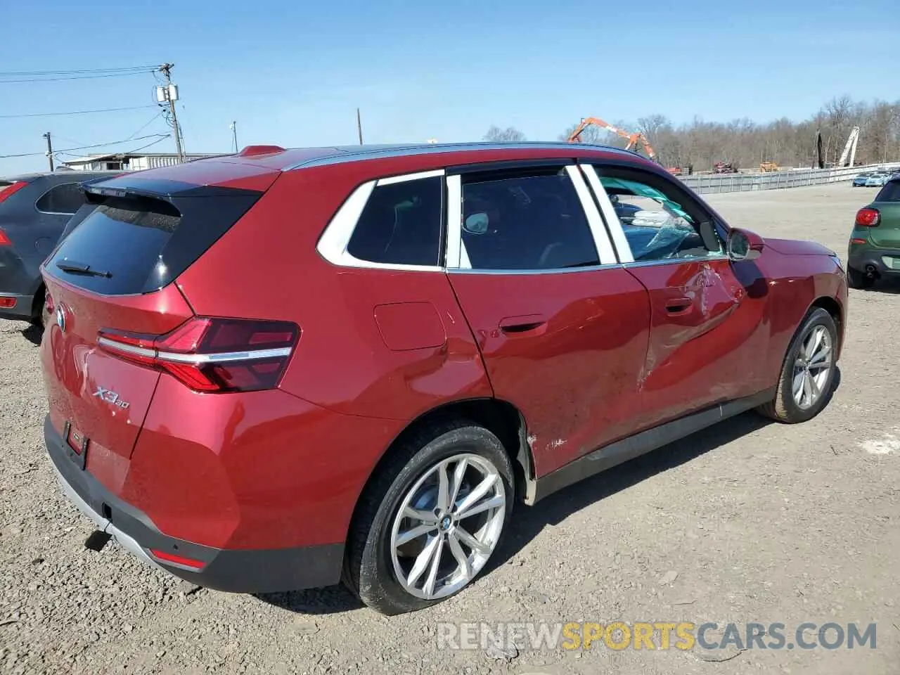 3 Photograph of a damaged car 5UX53GP09S9Y90183 BMW X3 30 XDRI 2025