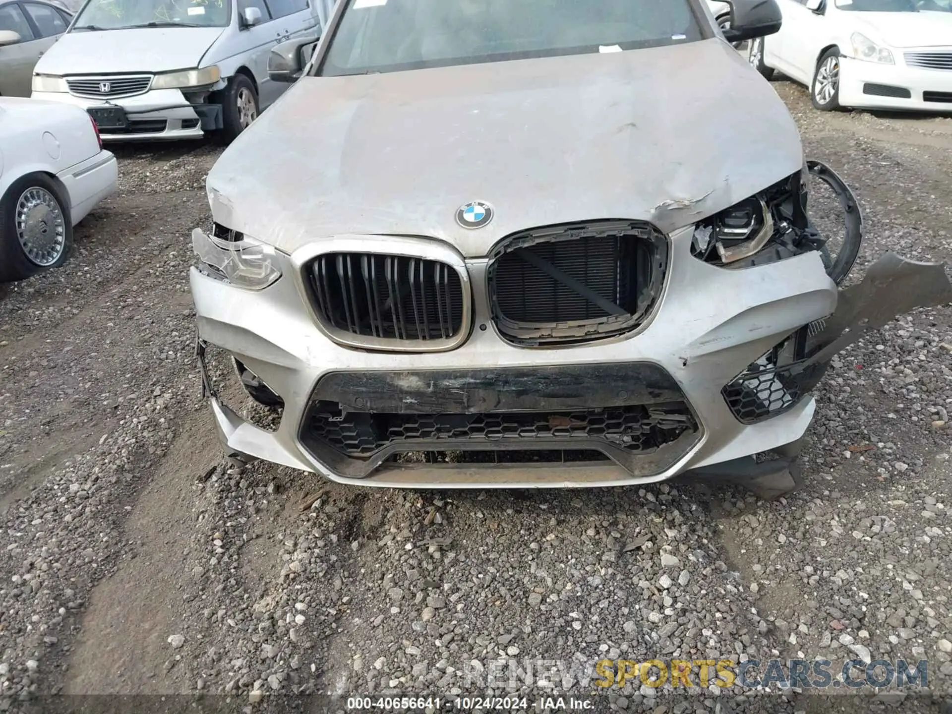 12 Фотография поврежденного автомобиля 5YMTS0C02L9B57221 BMW X3 M 2020