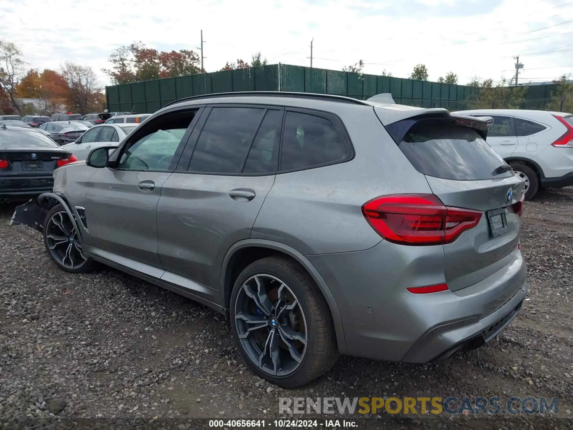 3 Фотография поврежденного автомобиля 5YMTS0C02L9B57221 BMW X3 M 2020