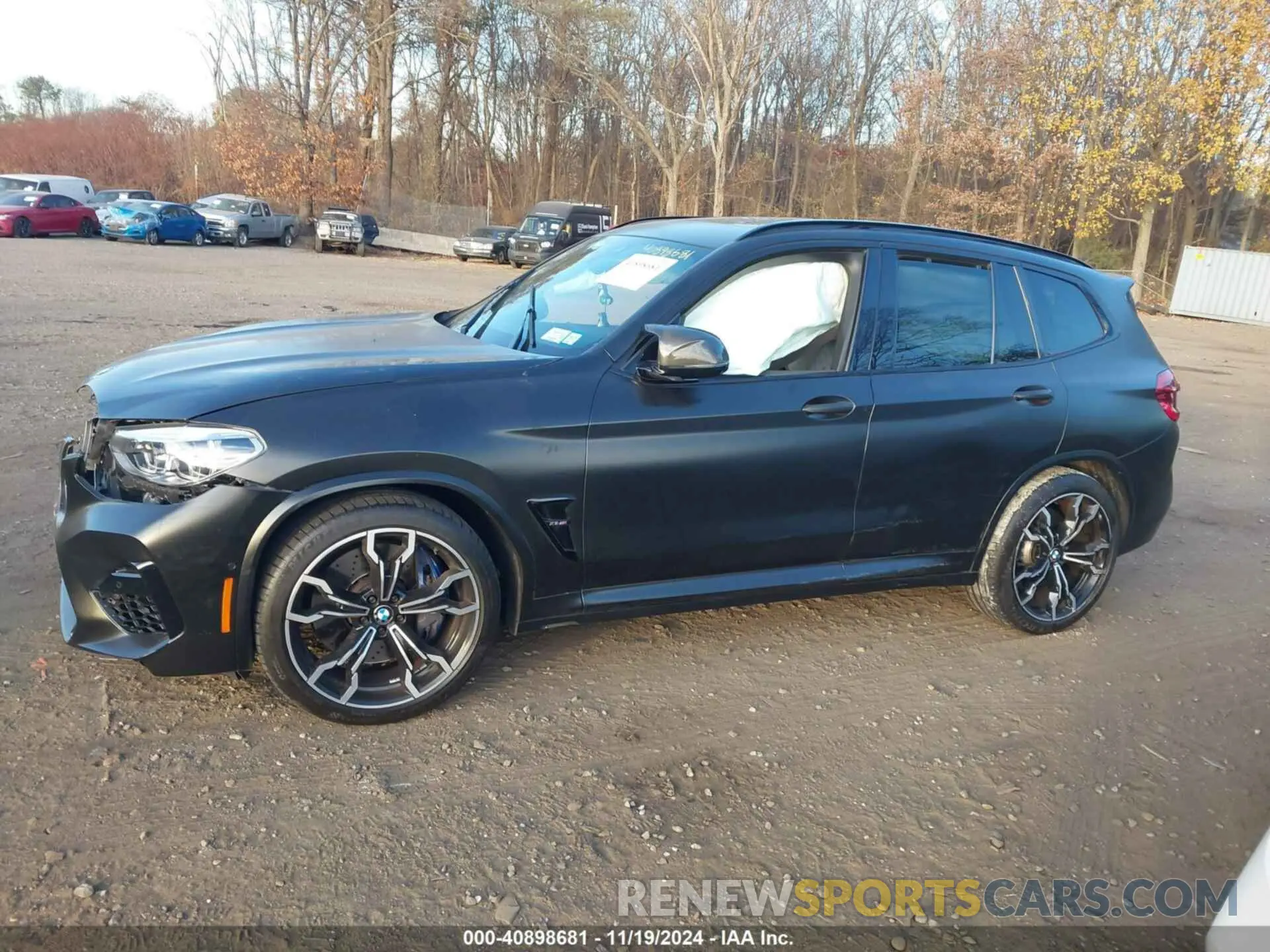 13 Фотография поврежденного автомобиля 5YMTS0C04L9B70097 BMW X3 M 2020