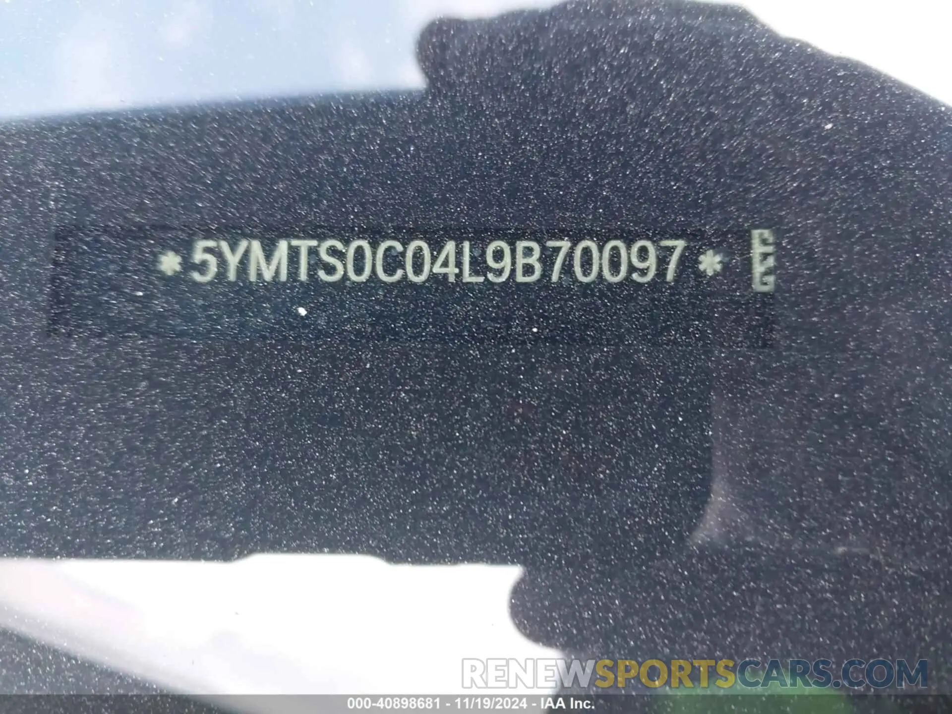 16 Фотография поврежденного автомобиля 5YMTS0C04L9B70097 BMW X3 M 2020