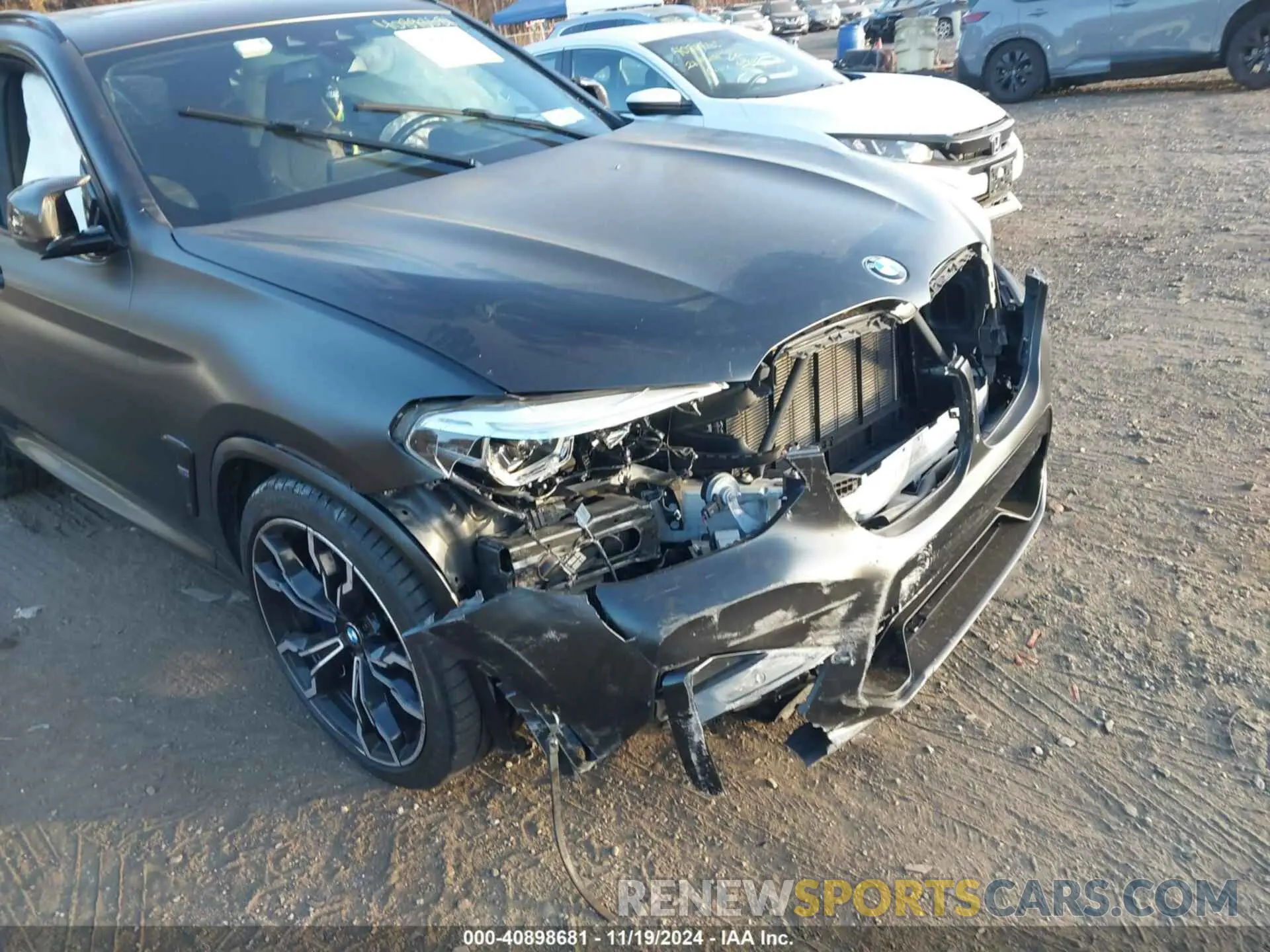 6 Фотография поврежденного автомобиля 5YMTS0C04L9B70097 BMW X3 M 2020