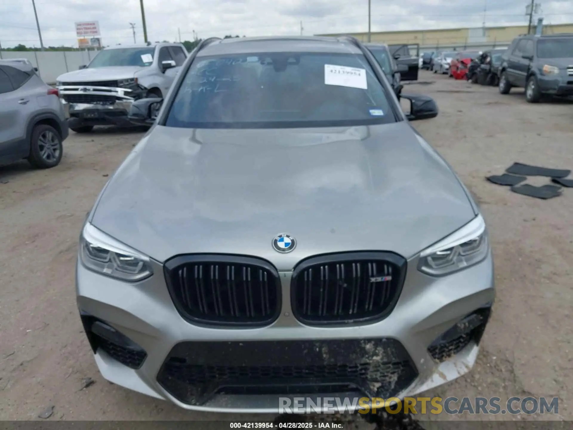 11 Фотография поврежденного автомобиля 5YMTS0C08L9B36986 BMW X3 M 2020