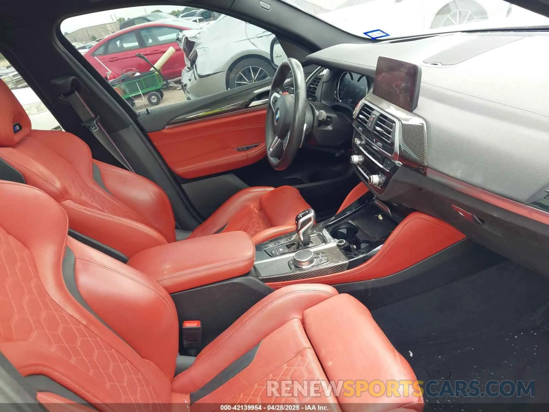 5 Фотография поврежденного автомобиля 5YMTS0C08L9B36986 BMW X3 M 2020