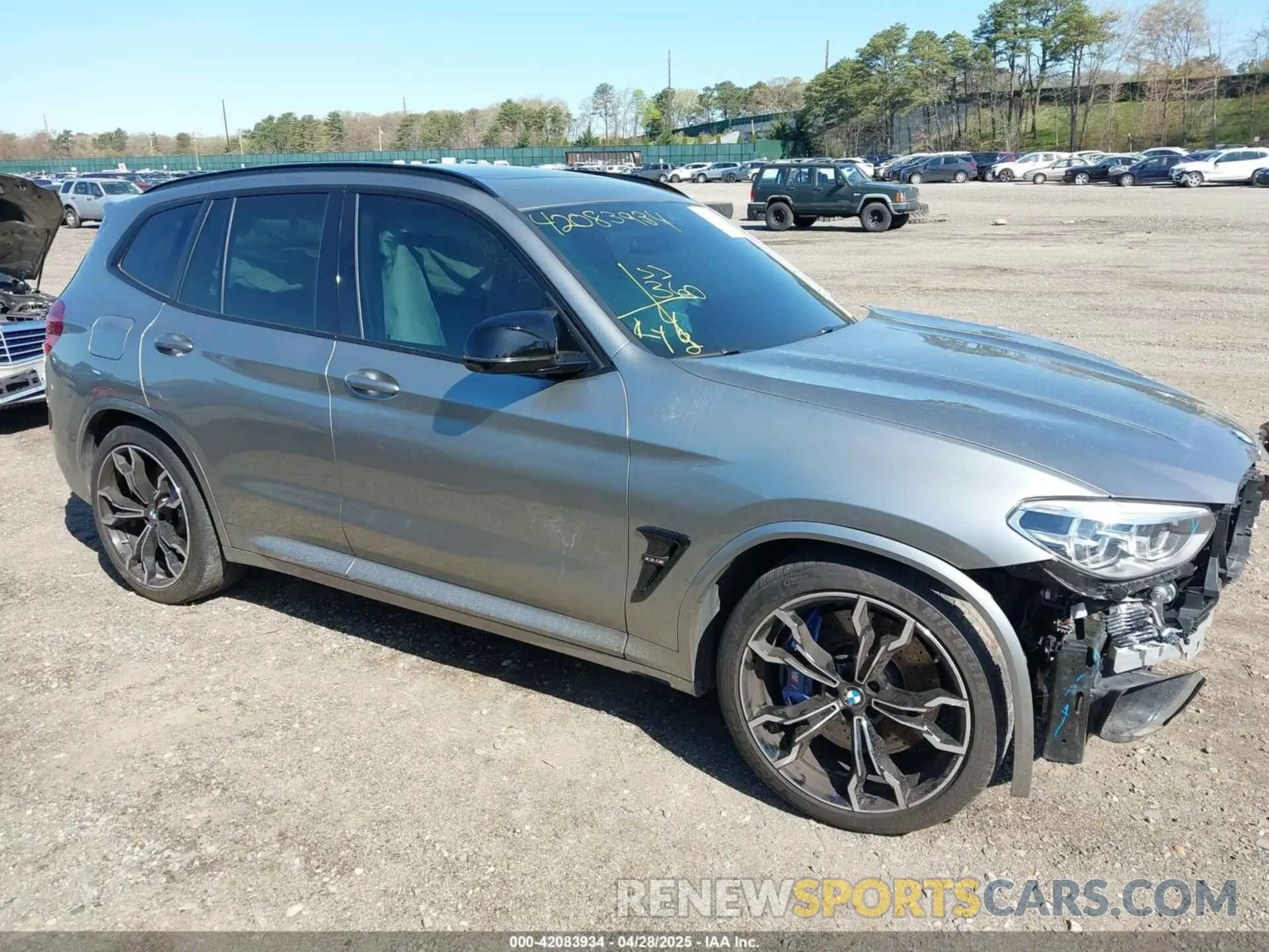 13 Фотография поврежденного автомобиля 5YMTS0C05M9H17198 BMW X3 M 2021