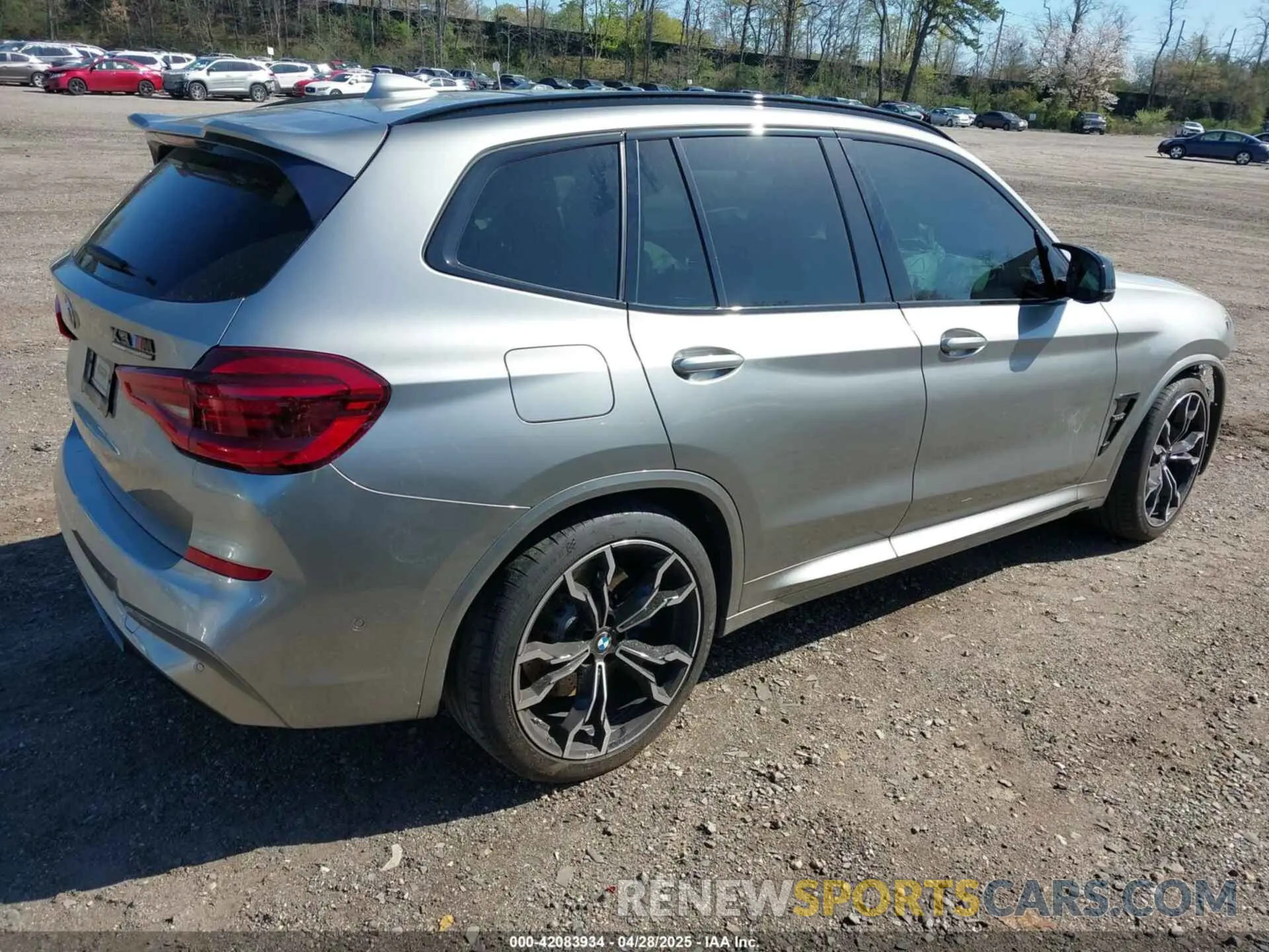 4 Фотография поврежденного автомобиля 5YMTS0C05M9H17198 BMW X3 M 2021