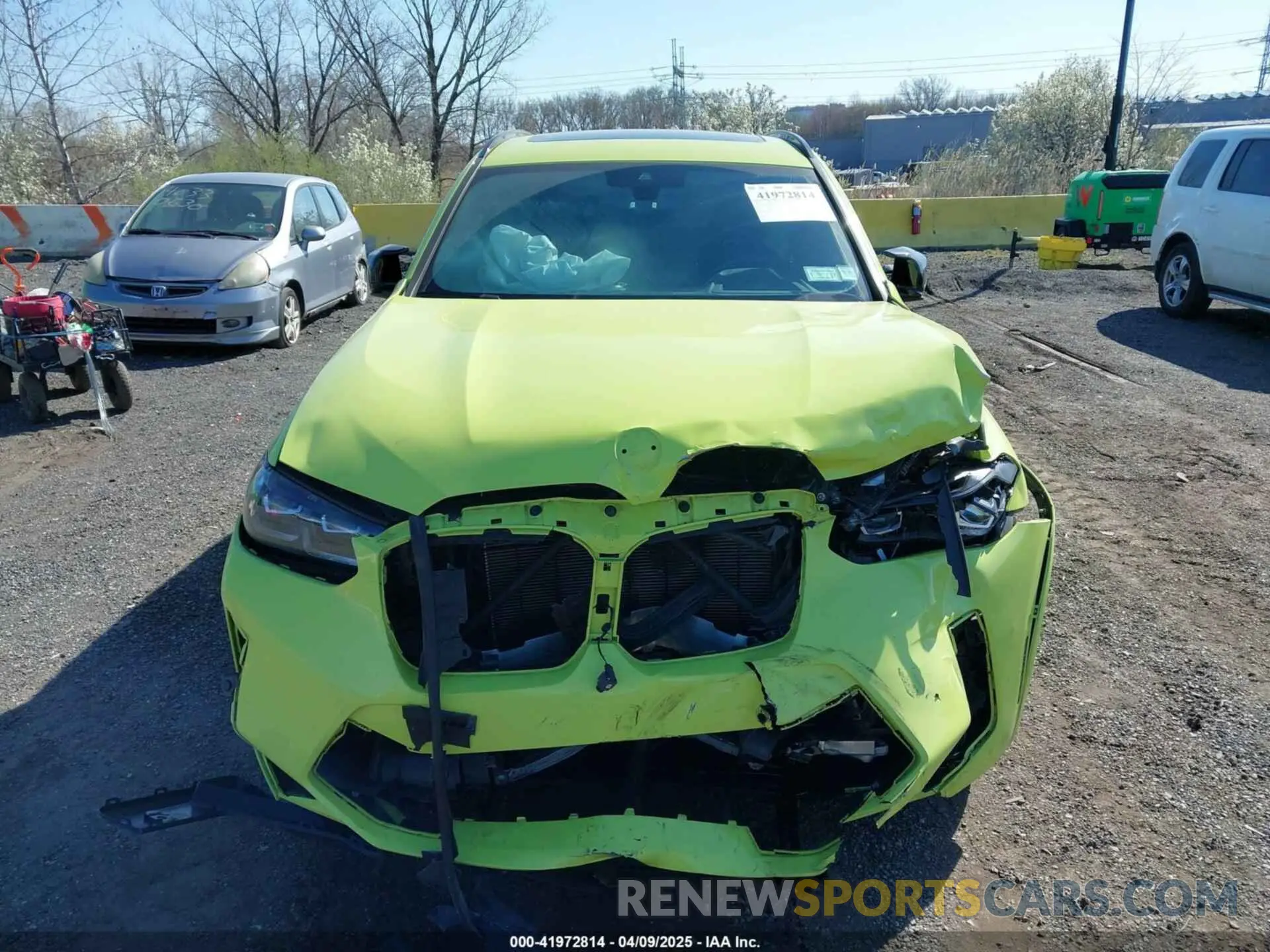 12 Photograph of a damaged car 5YM13EC03N9L12165 BMW X3 M 2022